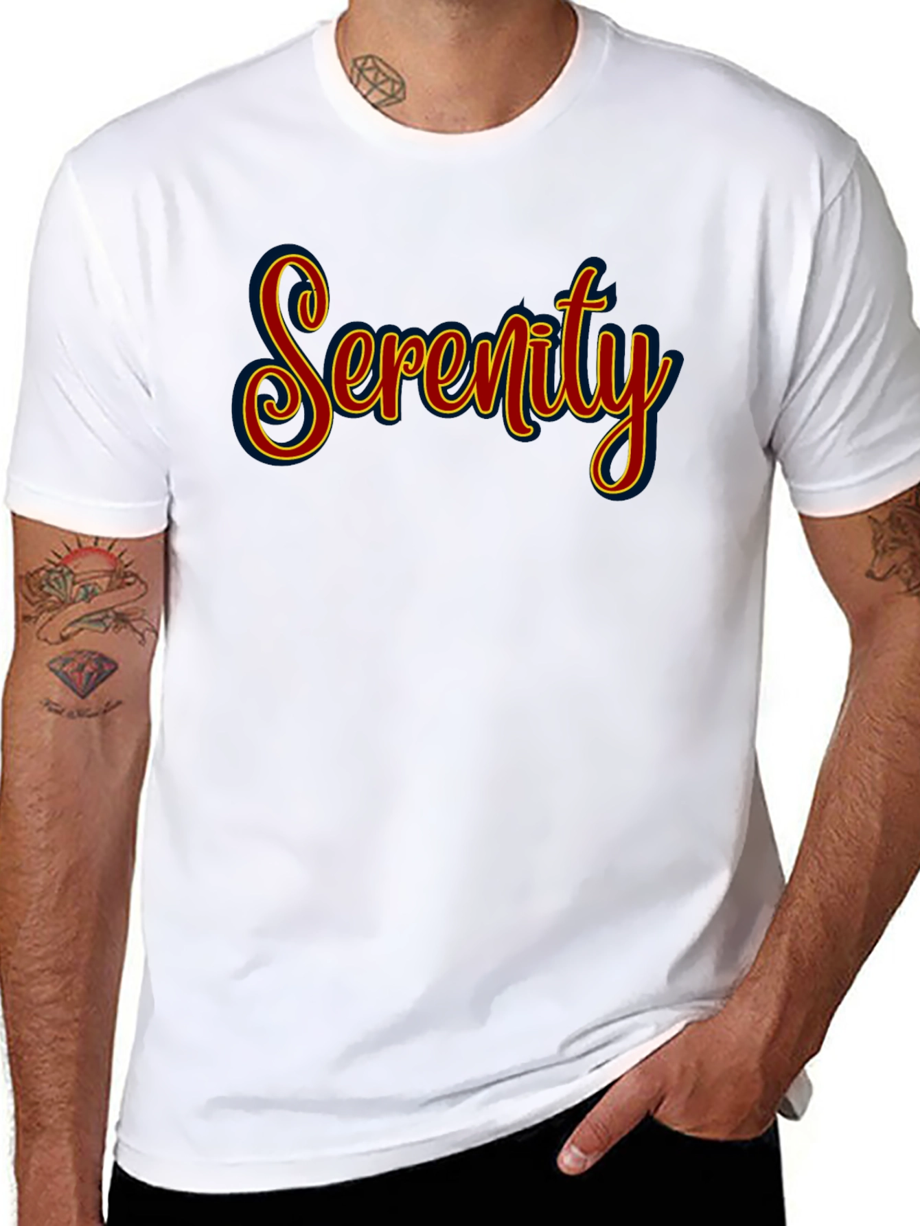 Serenity Graphic Tee - Stylish Comfort