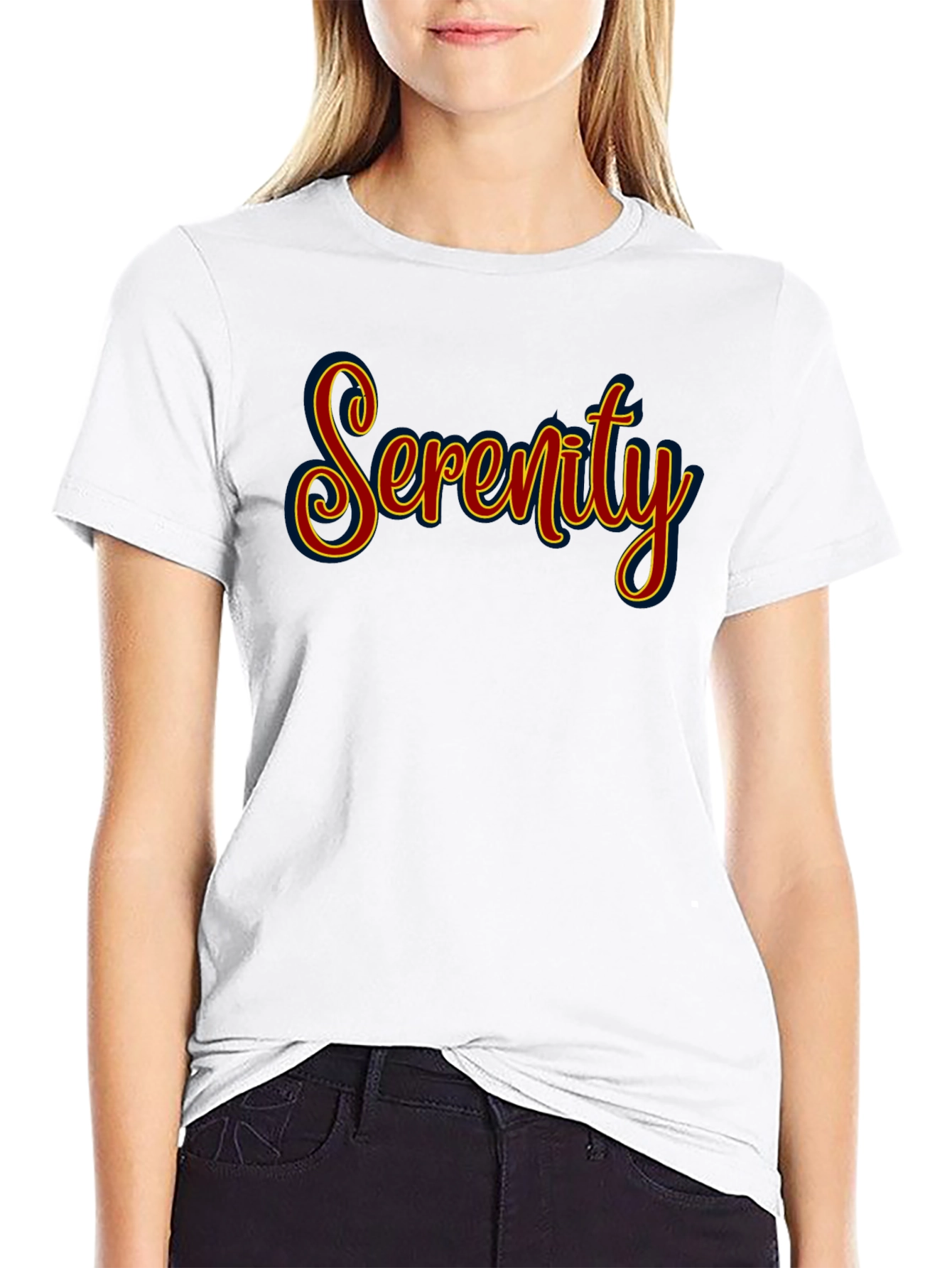 Serenity Graphic Tee - Stylish Comfort