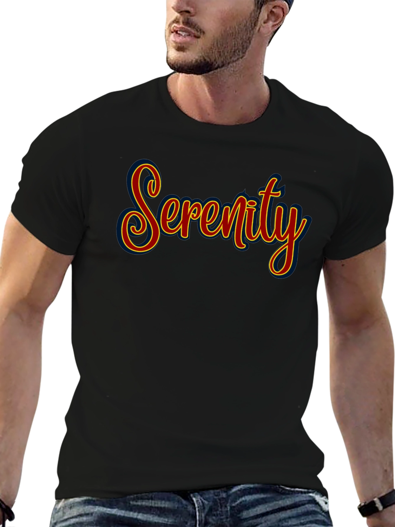 Serenity Graphic Tee - Stylish Comfort
