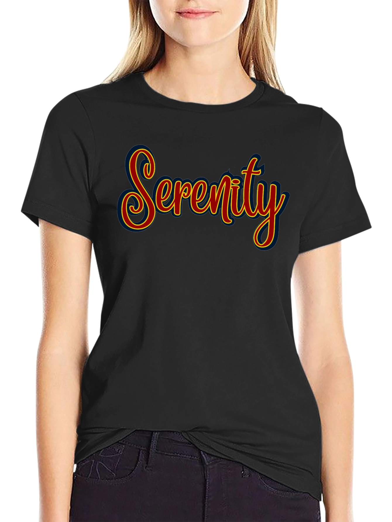Serenity Graphic Tee - Stylish Comfort