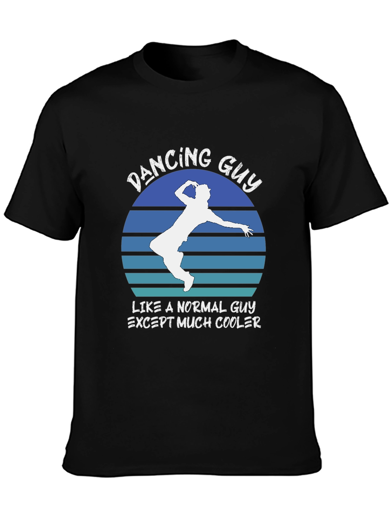 Cool Dancing Guy Graphic T-Shirt