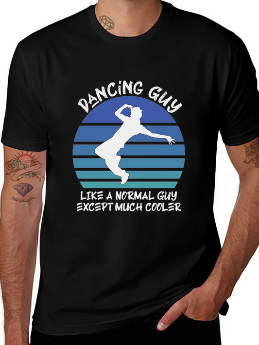 Cool Dancing Guy Graphic T-Shirt