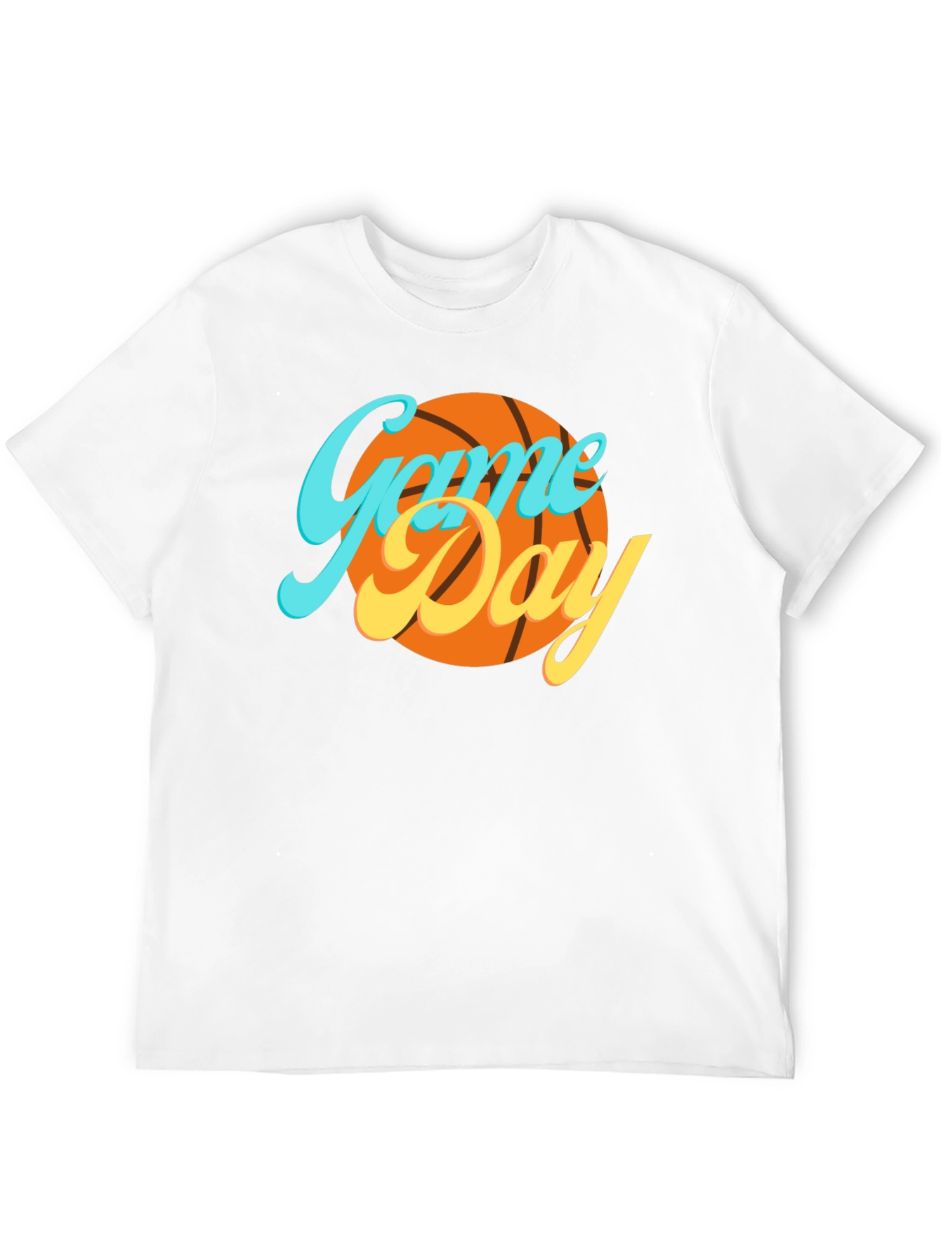 Game Day Basketball Graphic T-Shirt