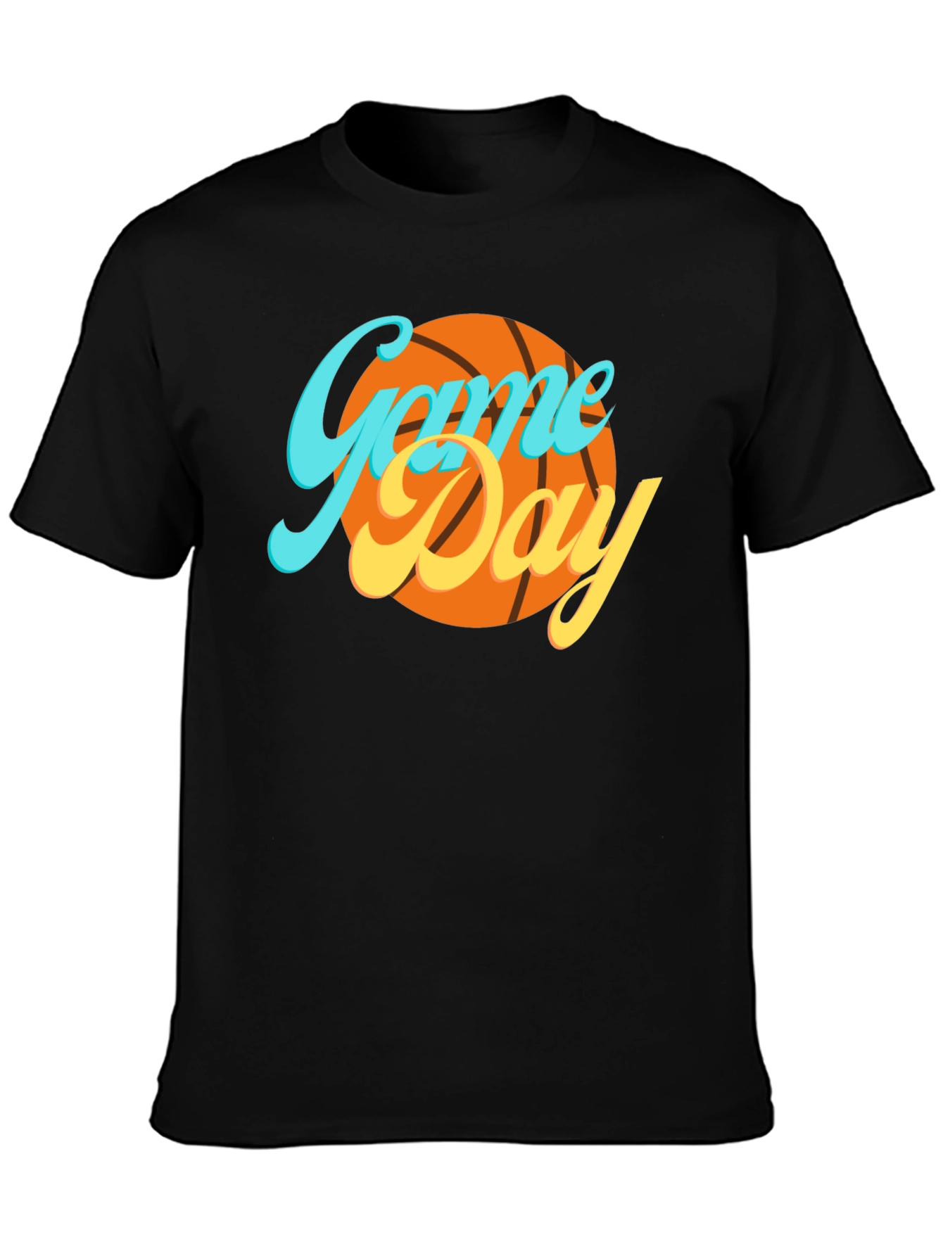 Game Day Basketball Graphic T-Shirt