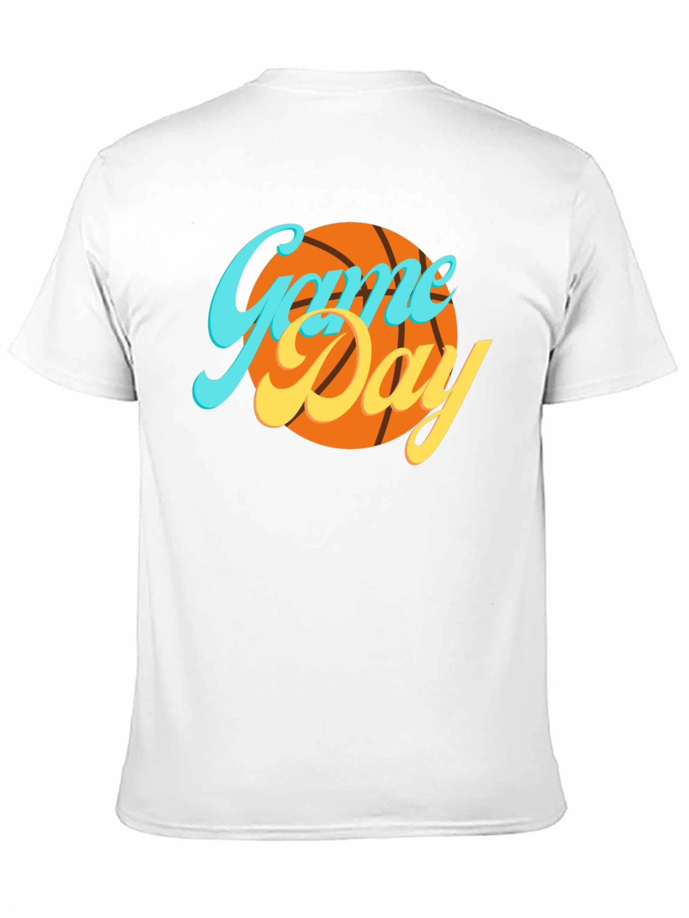 Game Day Basketball Graphic T-Shirt