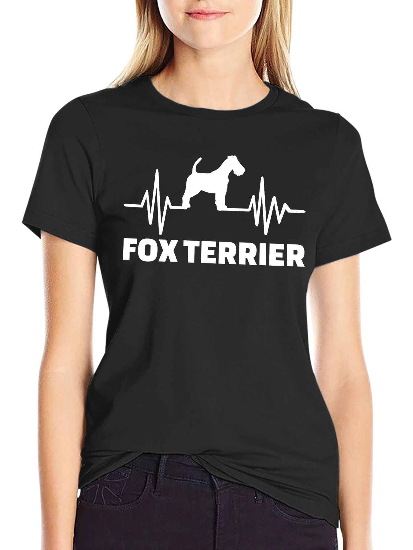 Fox Terrier Heartbeat T-Shirt
