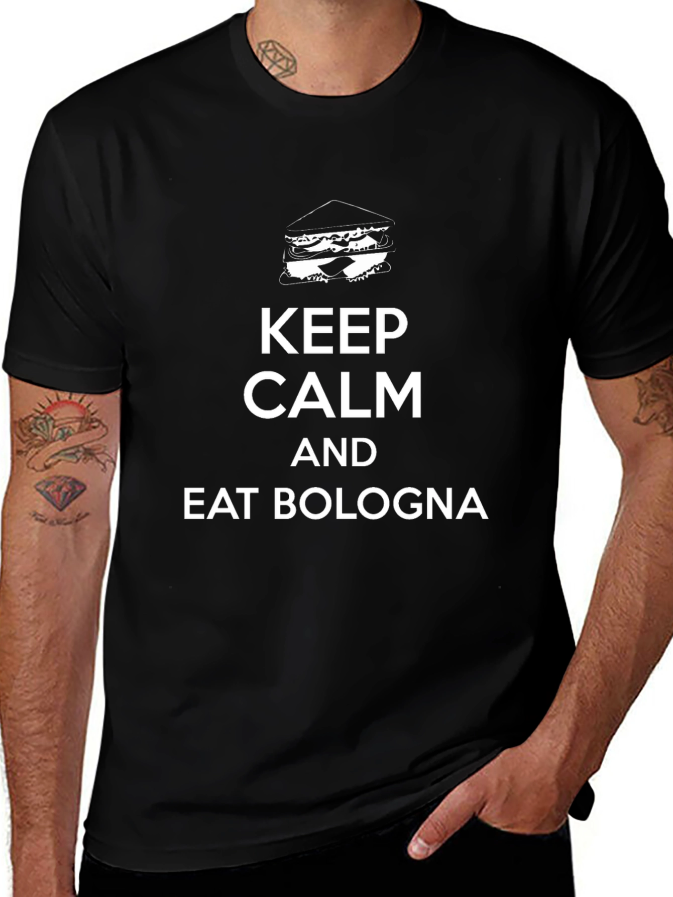Keep Calm Eat Bologna T-Shirt