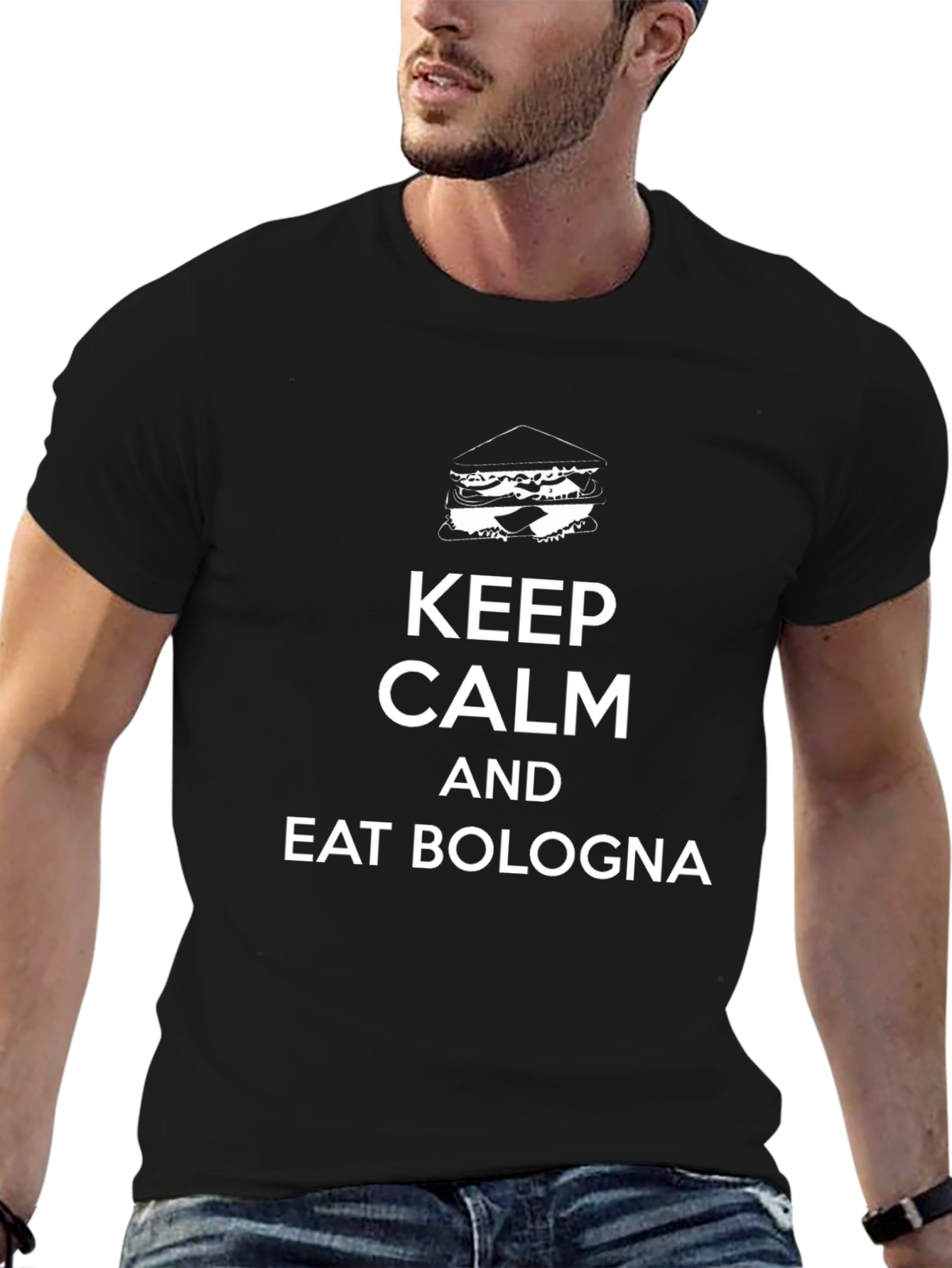 Keep Calm Eat Bologna T-Shirt