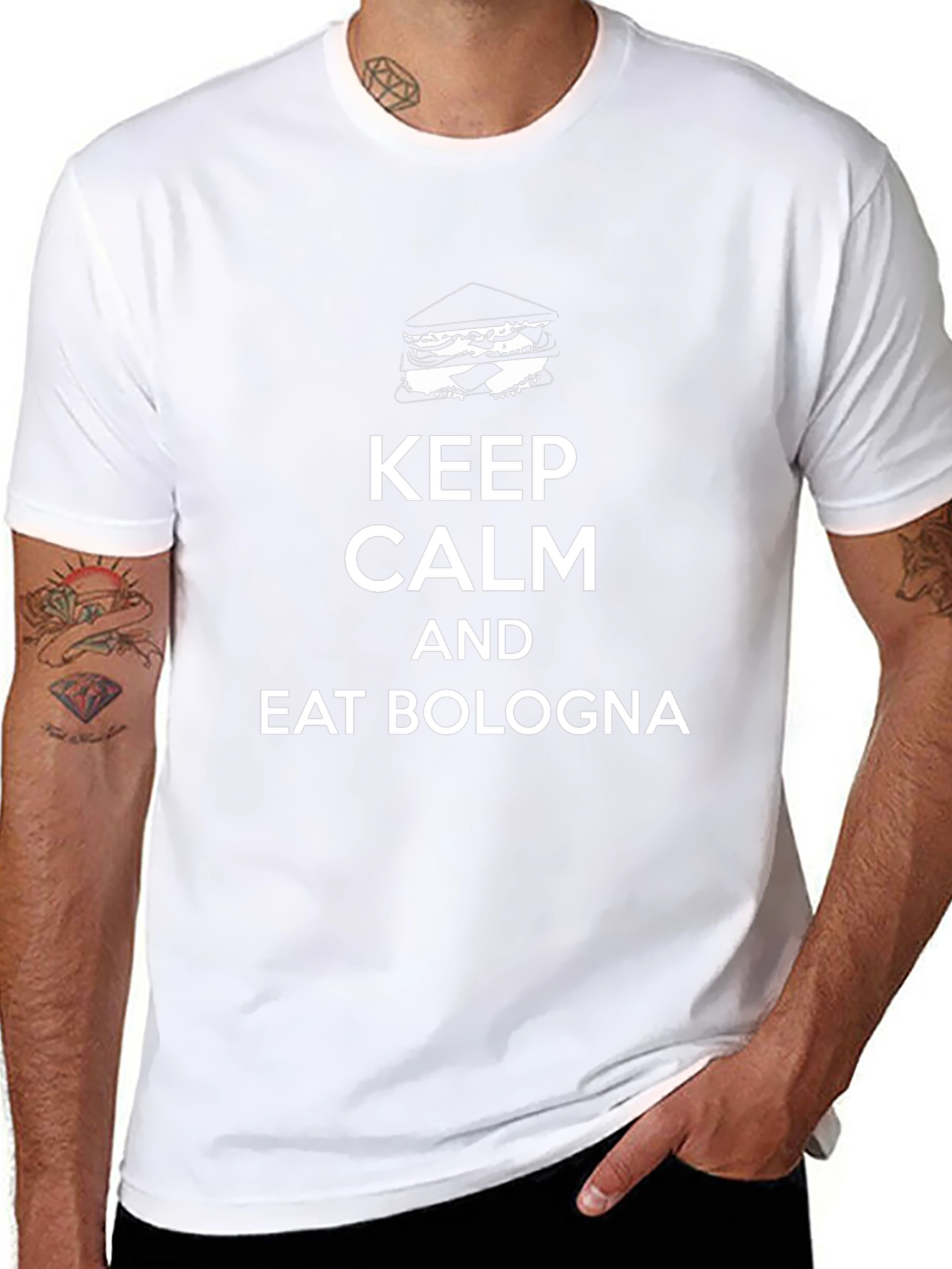 Keep Calm Eat Bologna T-Shirt