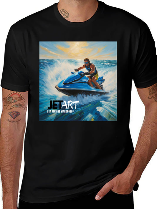 Jet Art Marine Wardrobe T-Shirt - Thrilling Water Sports Design