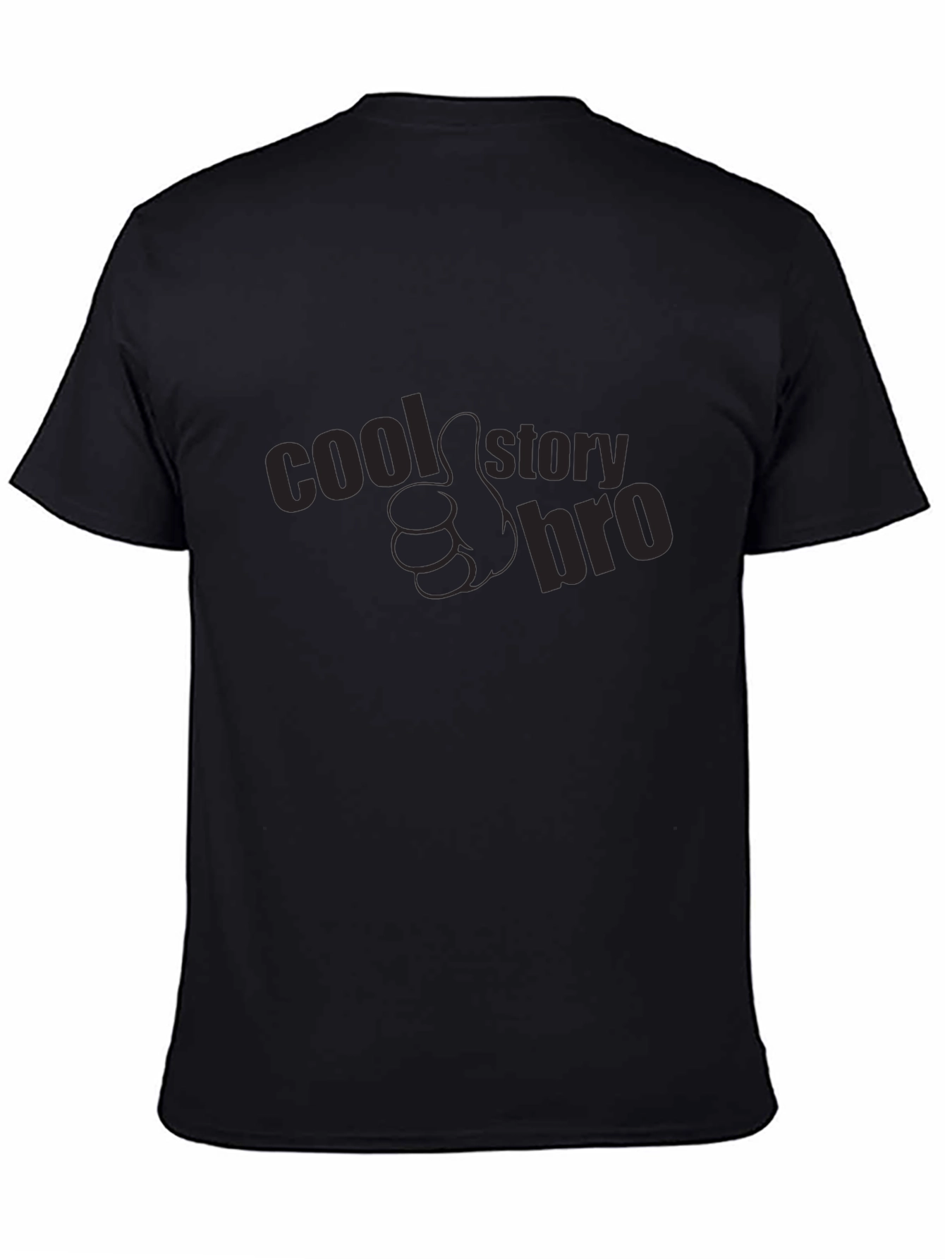 Cool Story Bro Black T-Shirt