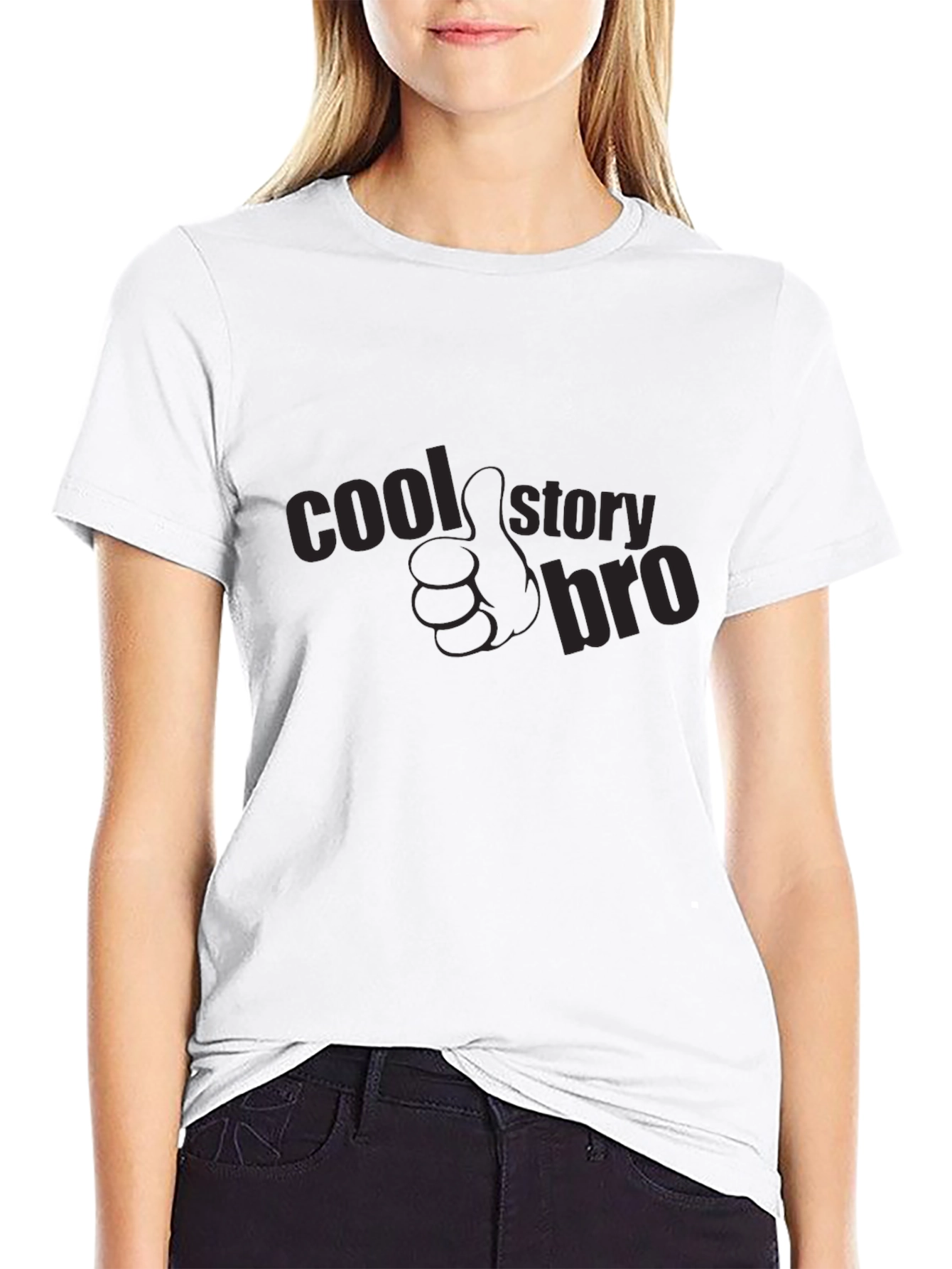 Cool Story Bro Black T-Shirt