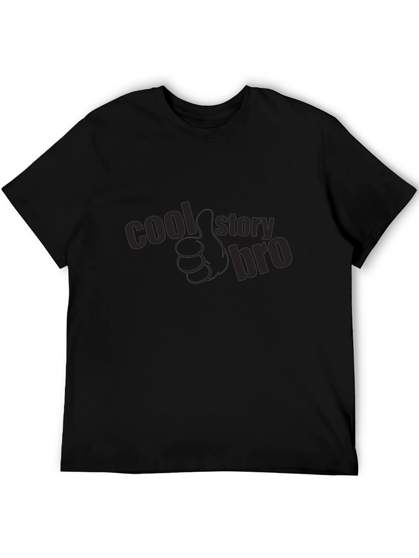 Cool Story Bro Black T-Shirt