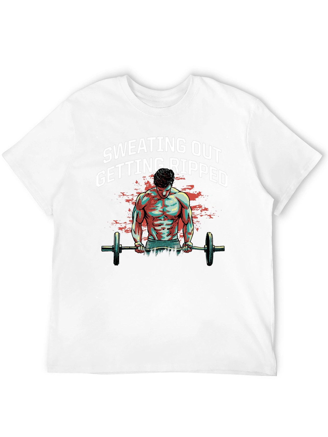 Sweating Out Getting Ripped Graphic Tee