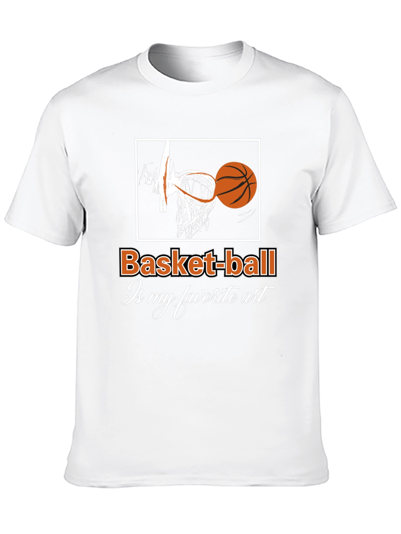 Basketball Is My Favorite Art T-Shirt