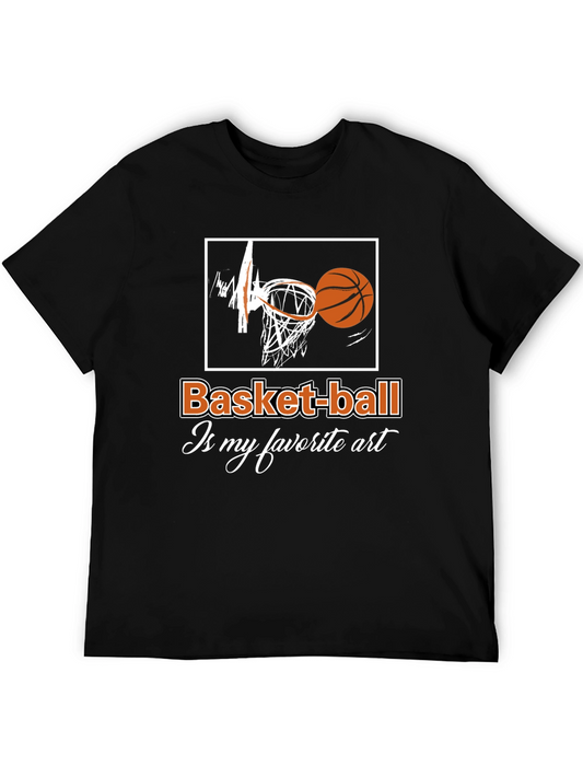 Basketball Is My Favorite Art T-Shirt