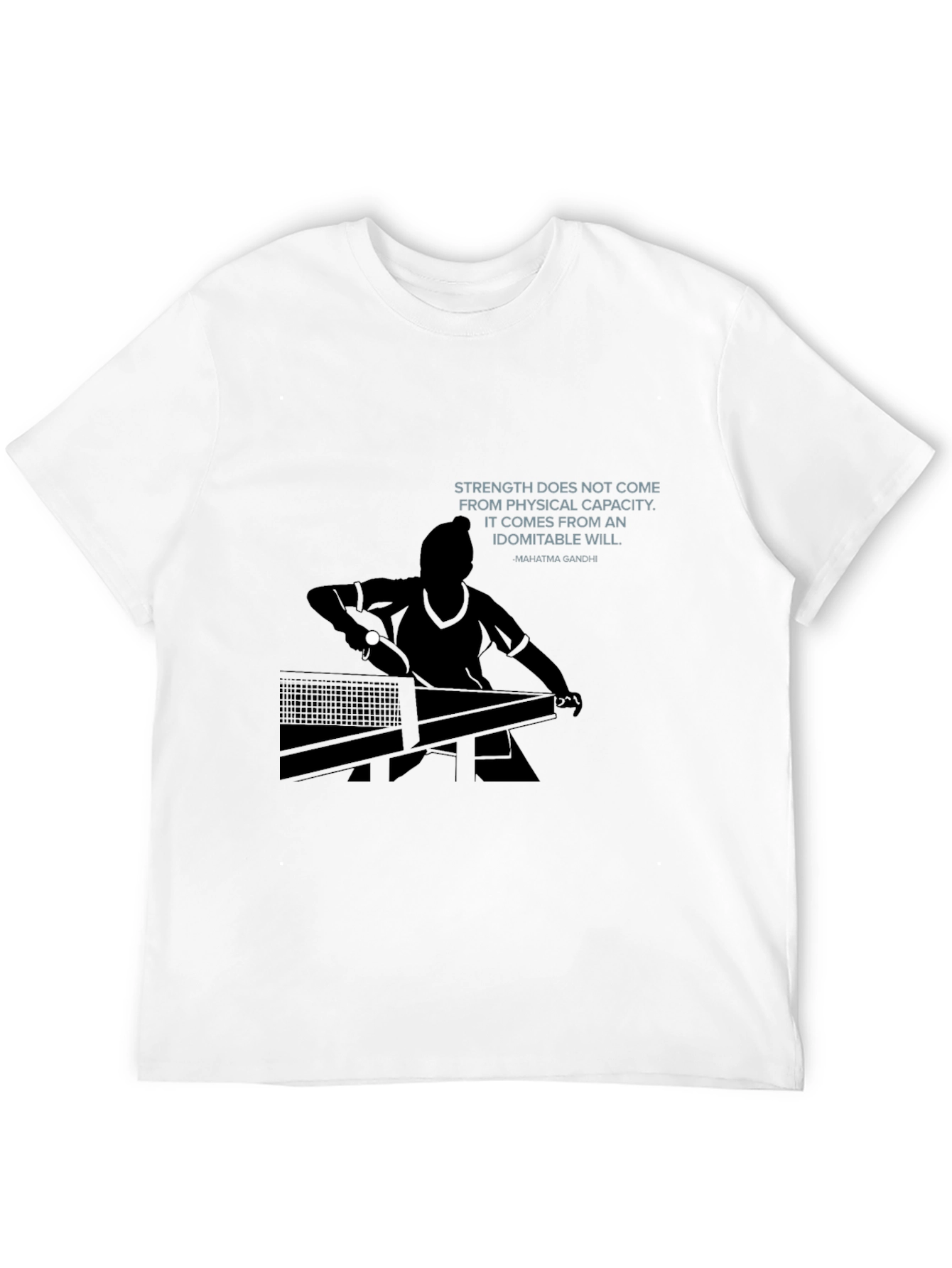 Inspirational Table Tennis Graphic Tee