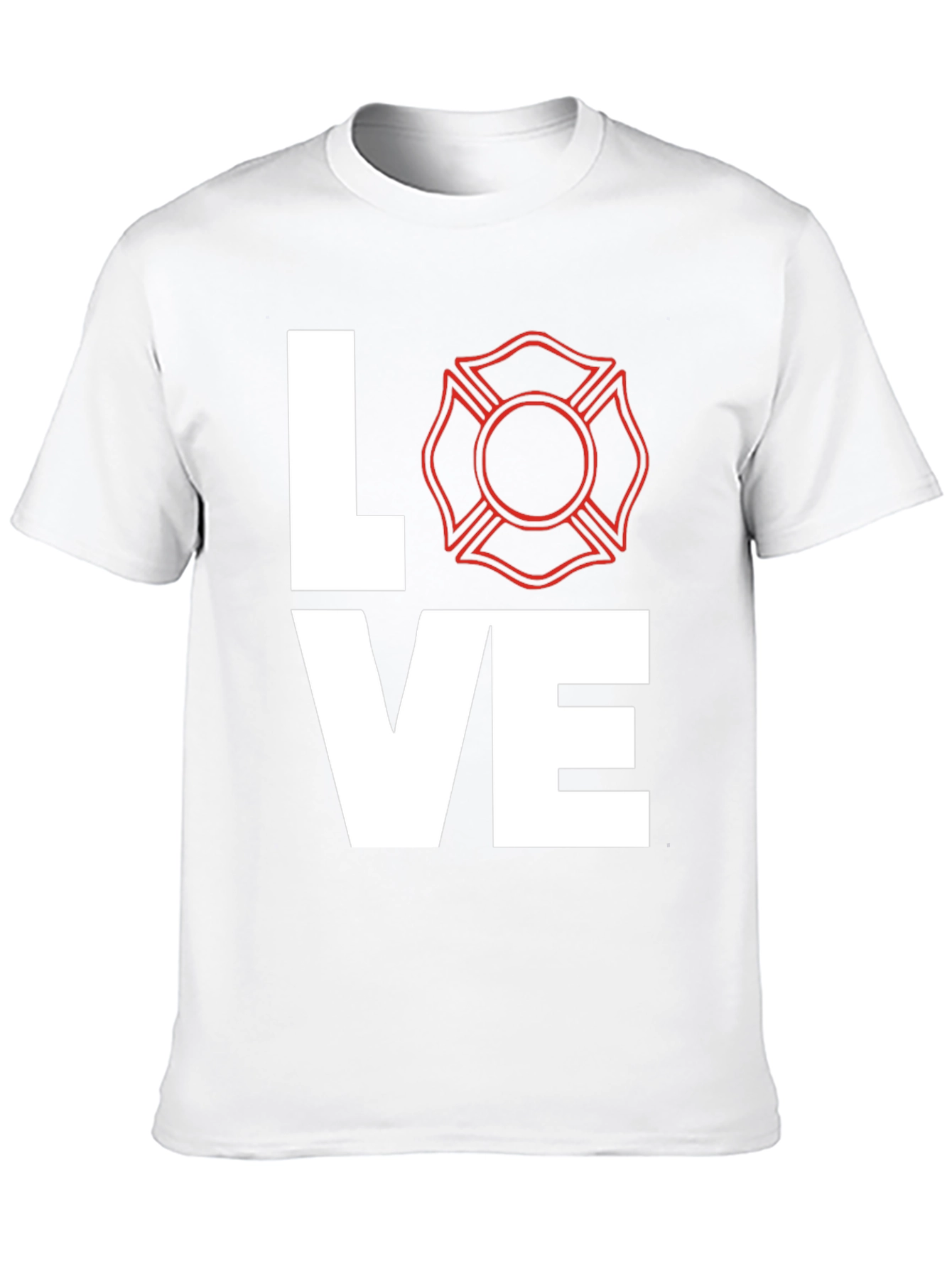 Firefighter Love Graphic T-Shirt