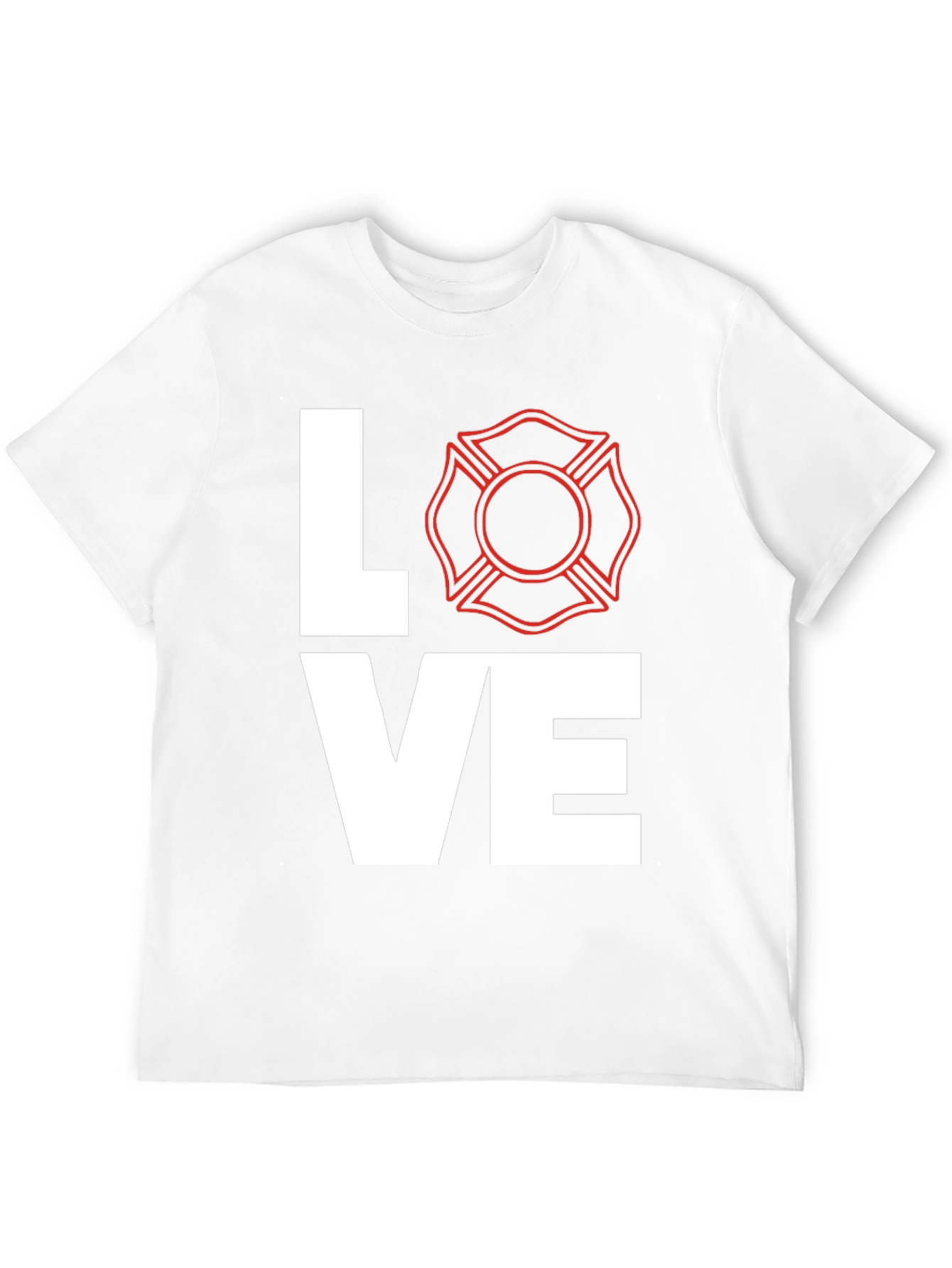 Firefighter Love Graphic T-Shirt