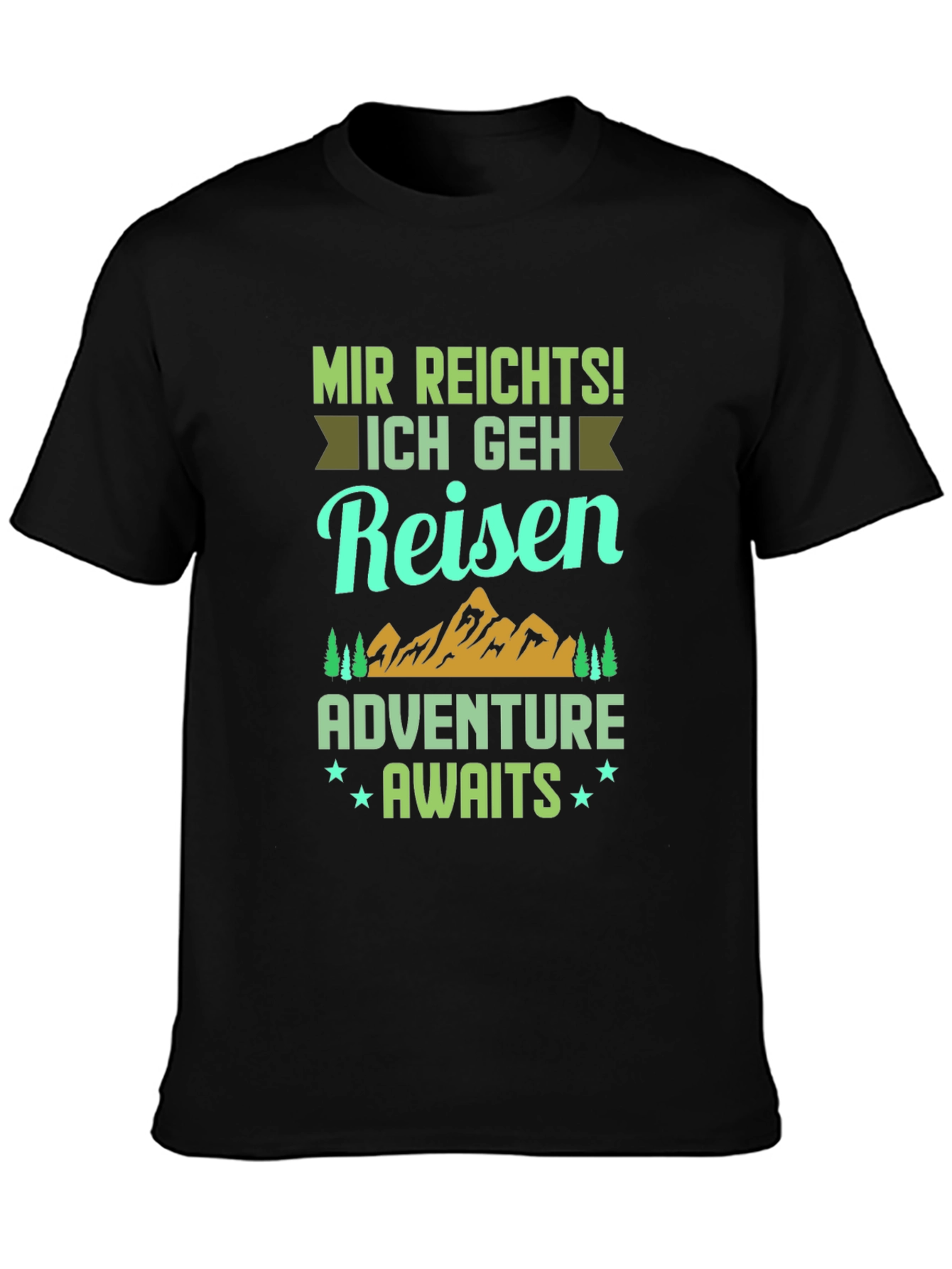 Adventure Awaits T-Shirt - Reisen Travel Shirt