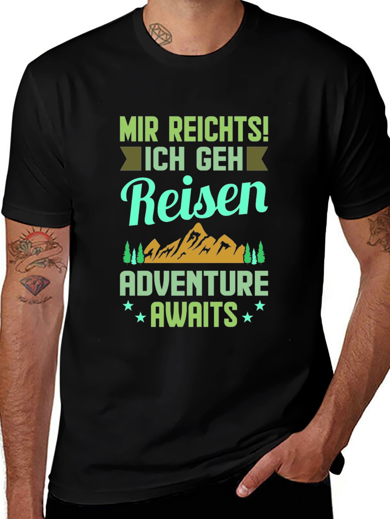 Adventure Awaits T-Shirt - Reisen Travel Shirt
