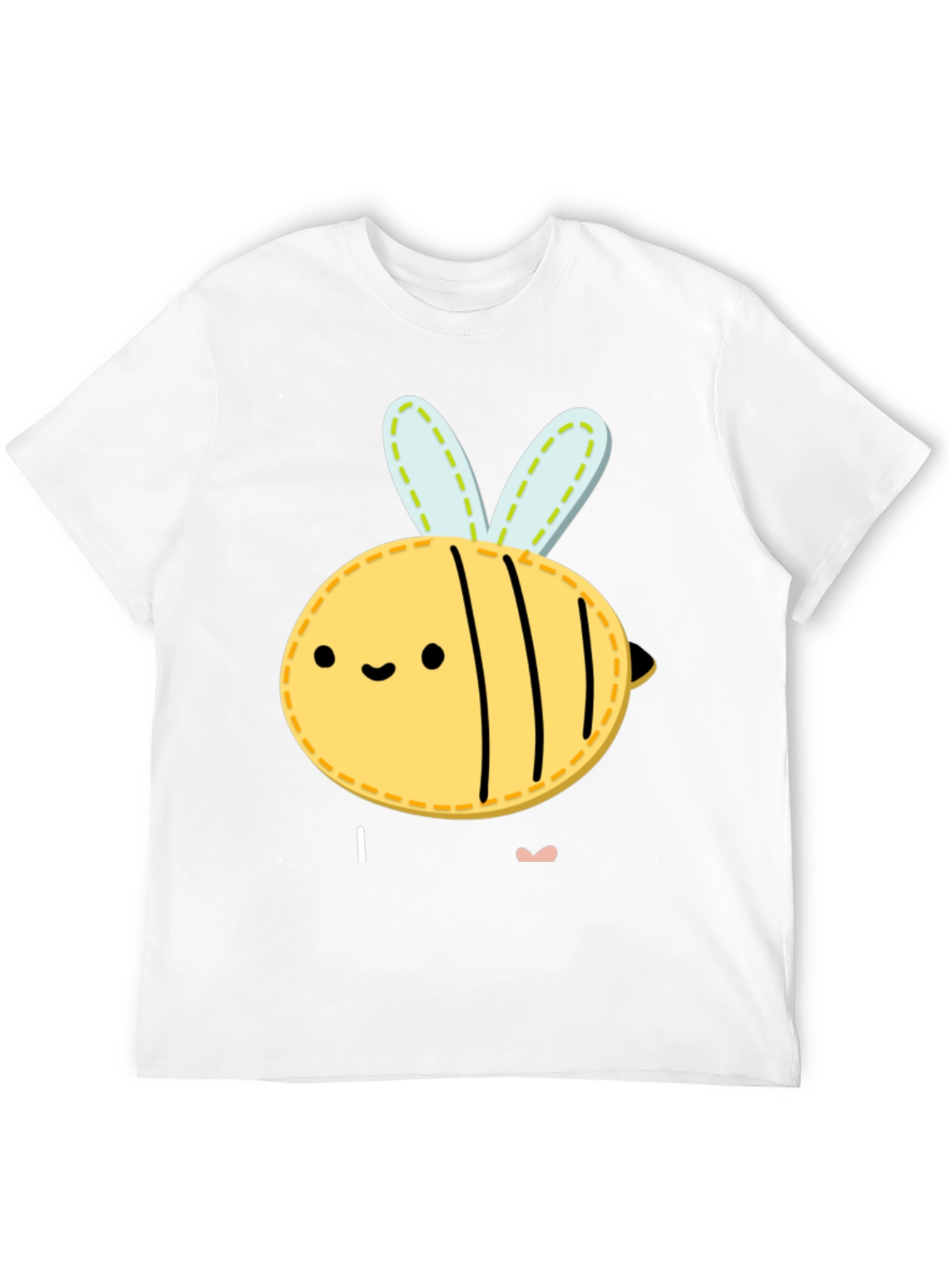Cute Bee Cartoon Graphic Tee