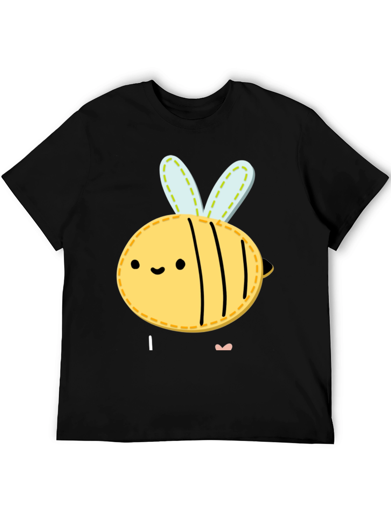 Cute Bee Cartoon Graphic Tee