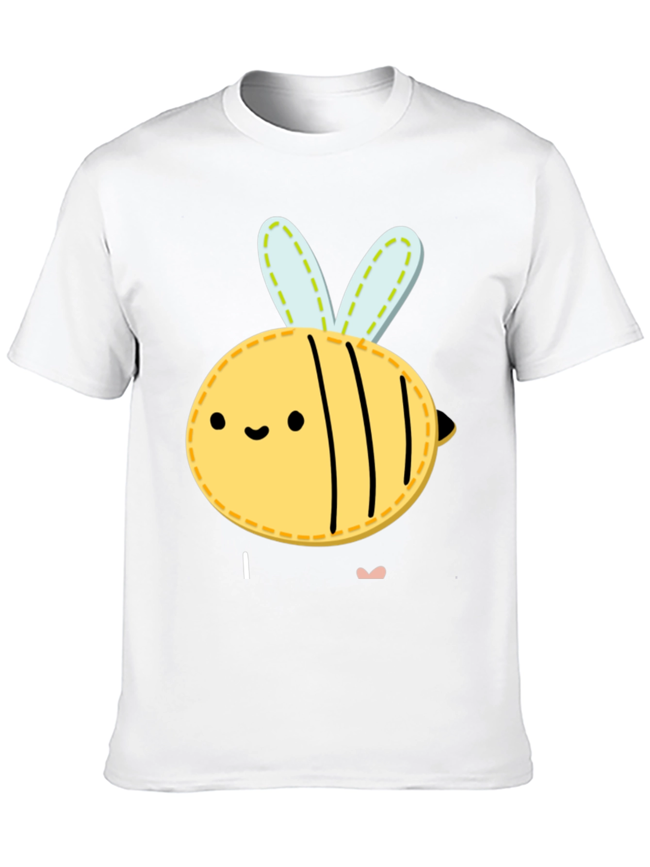 Cute Bee Cartoon Graphic Tee
