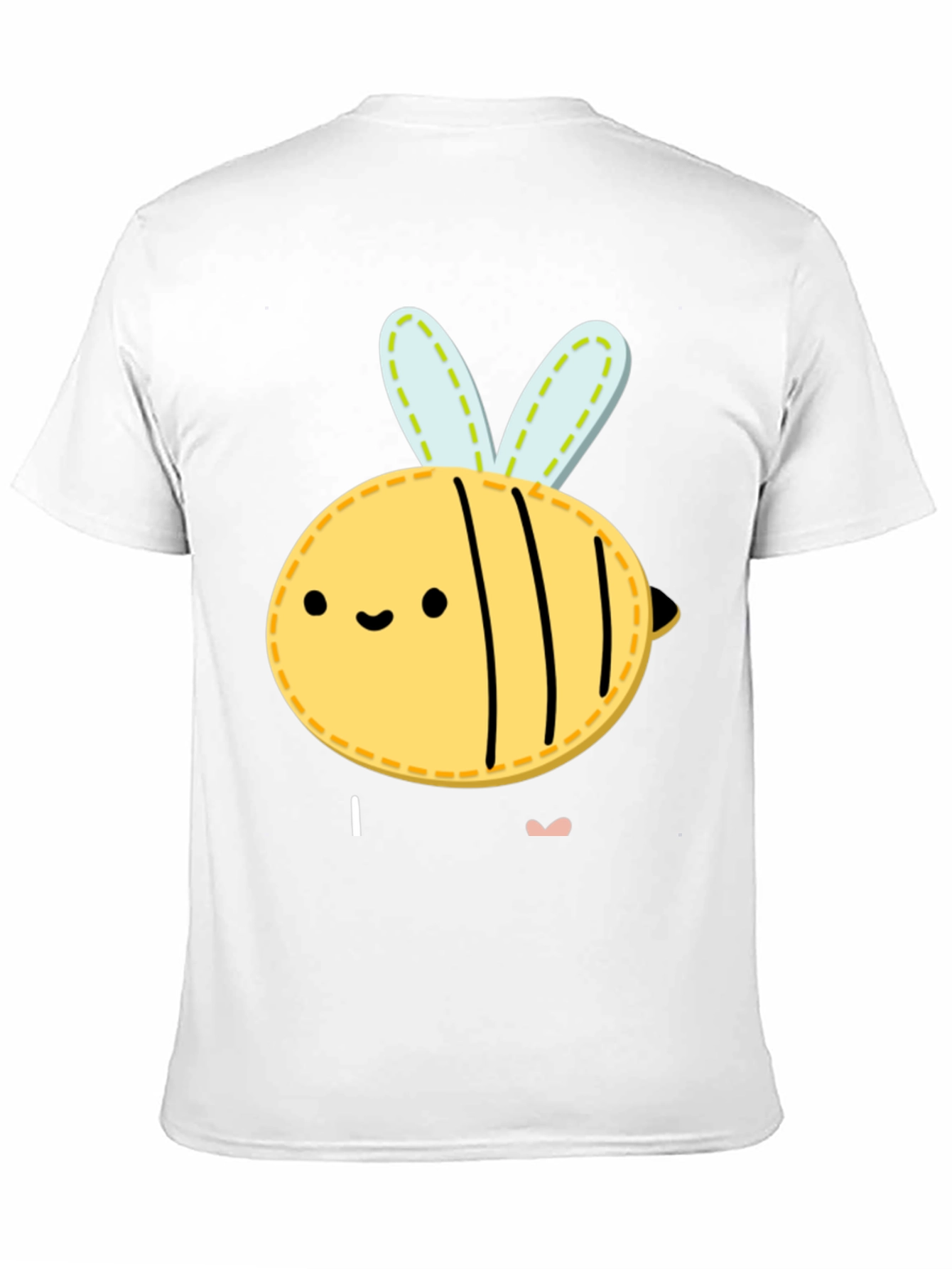 Cute Bee Cartoon Graphic Tee