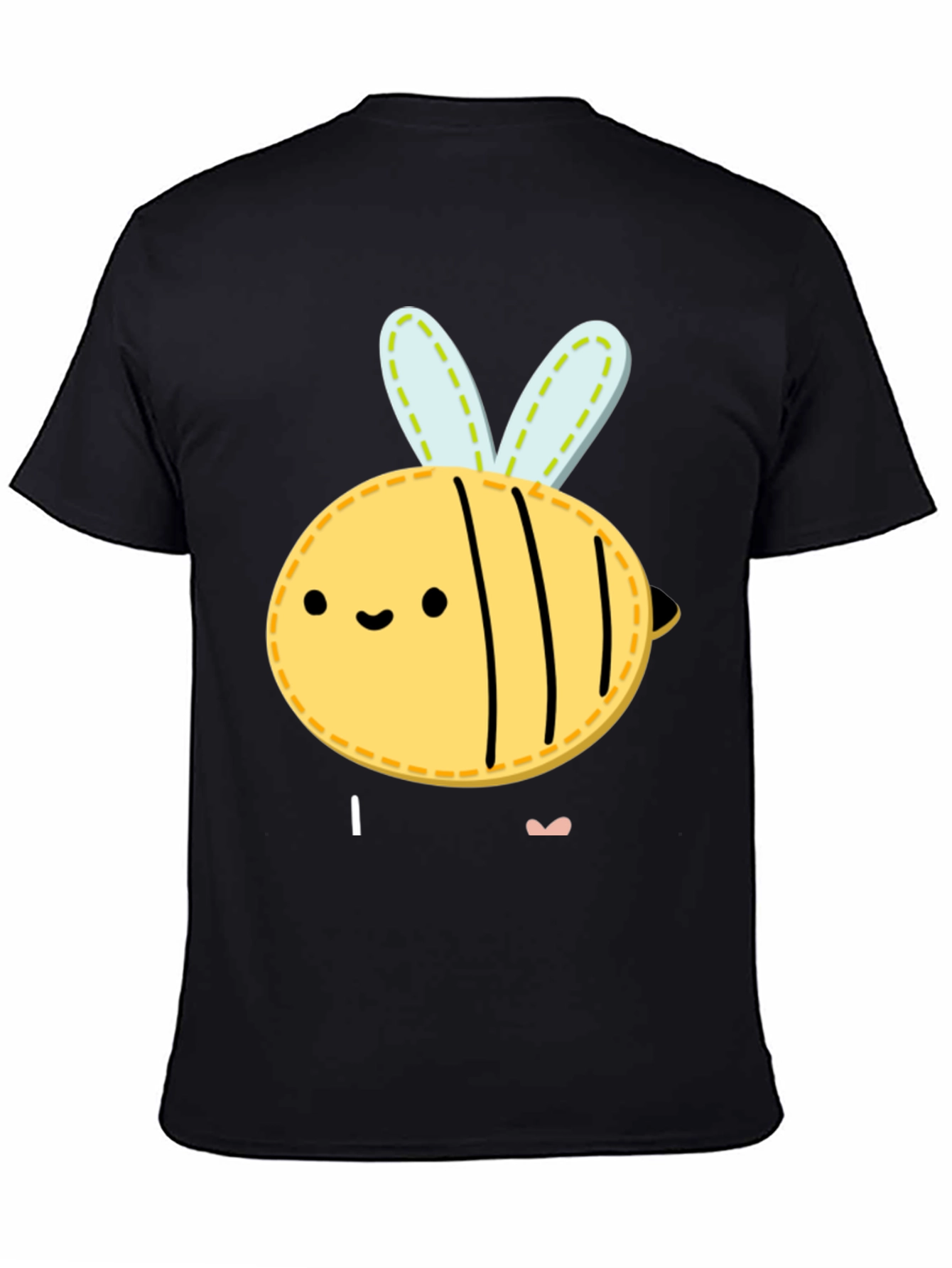 Cute Bee Cartoon Graphic Tee