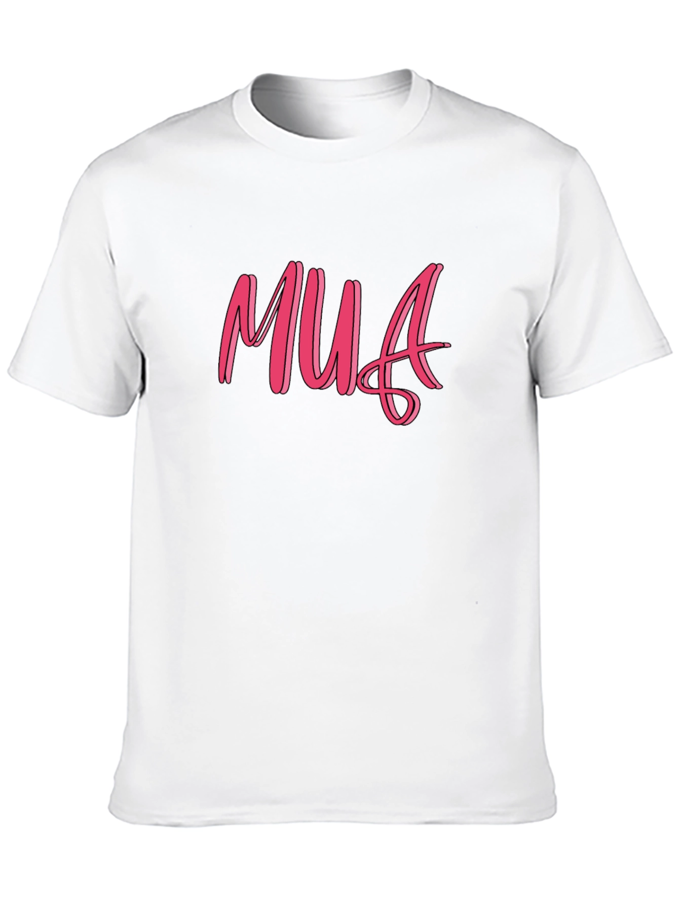 MUA Graphic Tee - Soft Black Cotton T-Shirt
