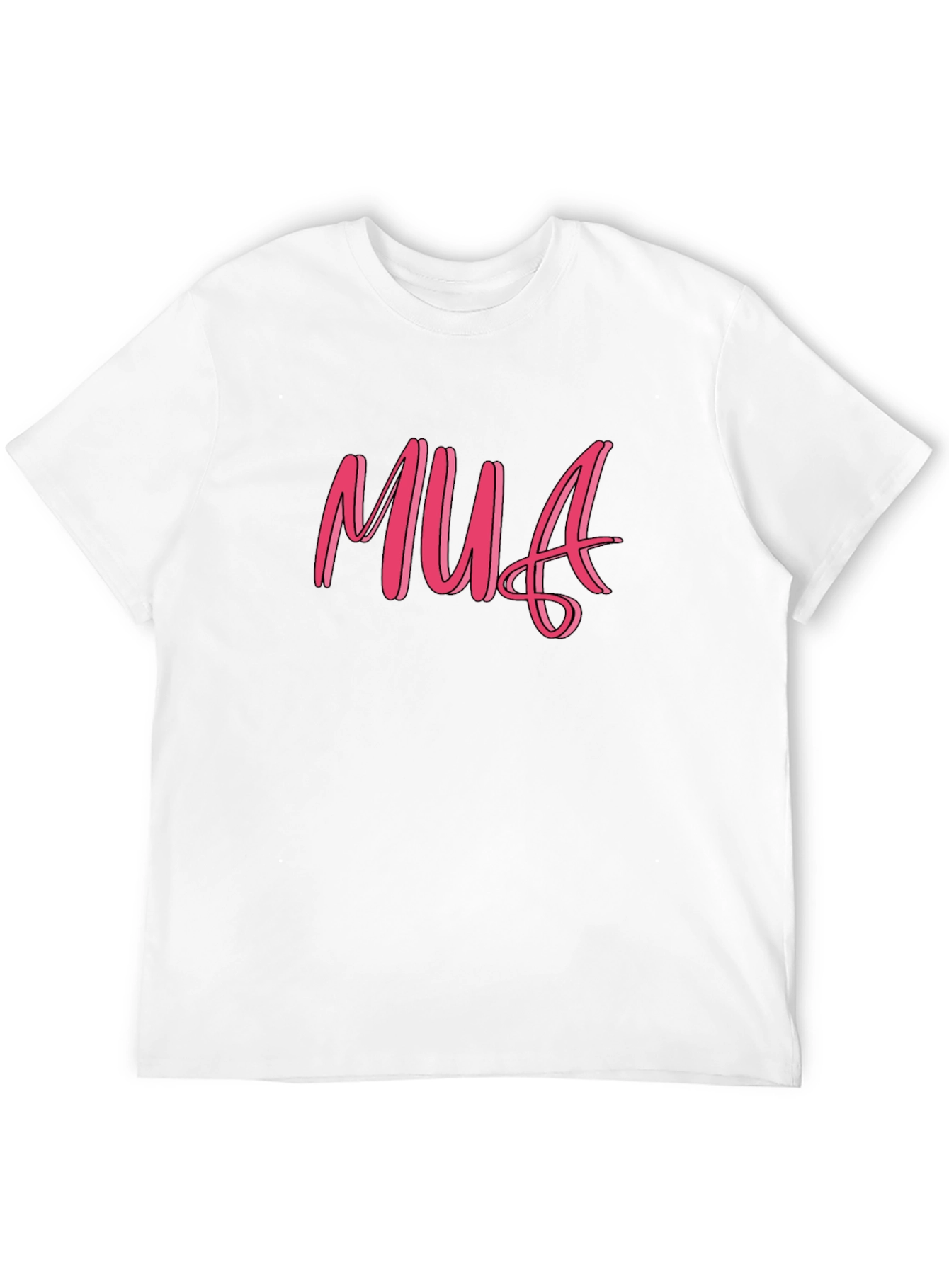 MUA Graphic Tee - Soft Black Cotton T-Shirt