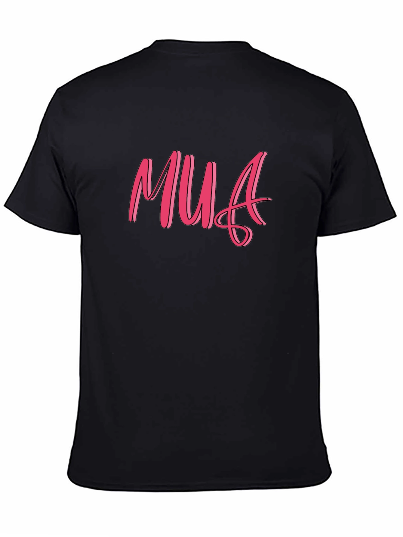 MUA Graphic Tee - Soft Black Cotton T-Shirt