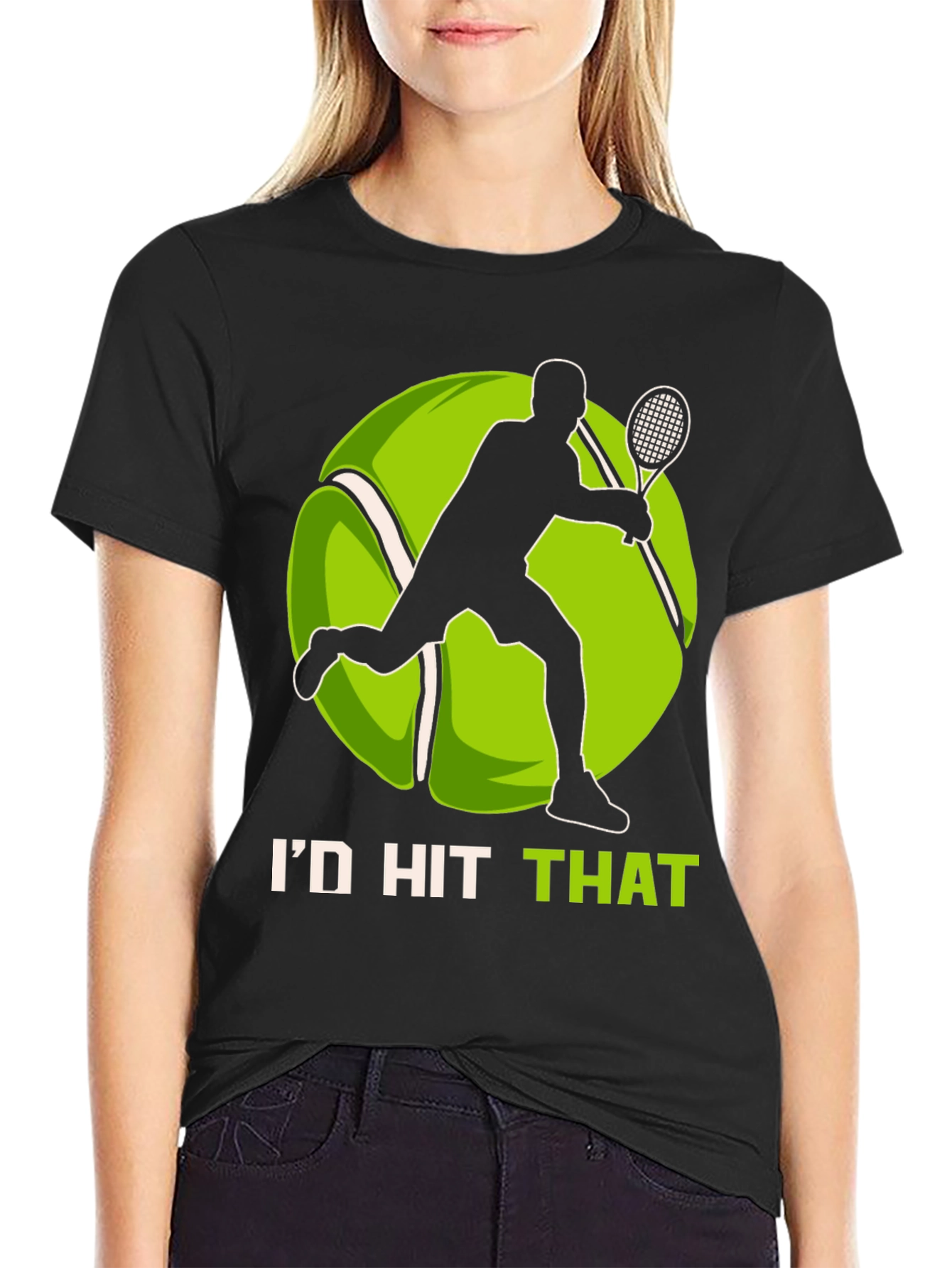 Id Hit That Tennis T-Shirt