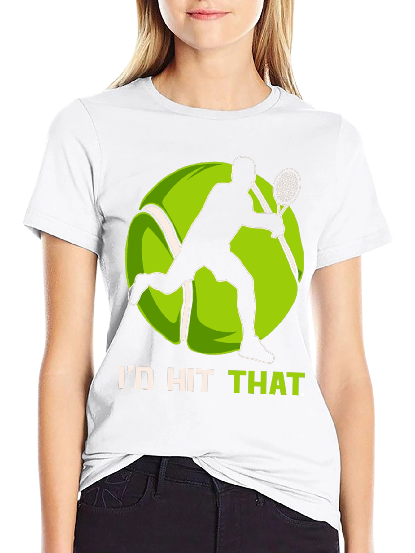 Id Hit That Tennis T-Shirt