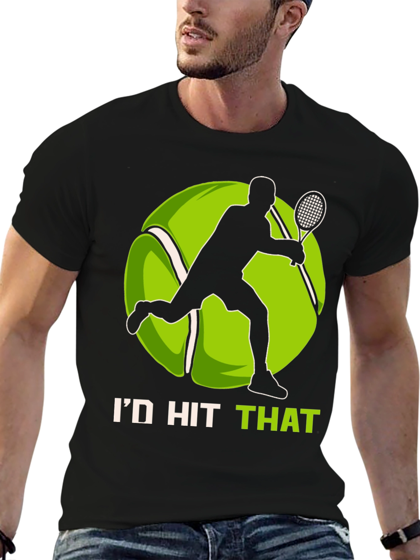 Id Hit That Tennis T-Shirt