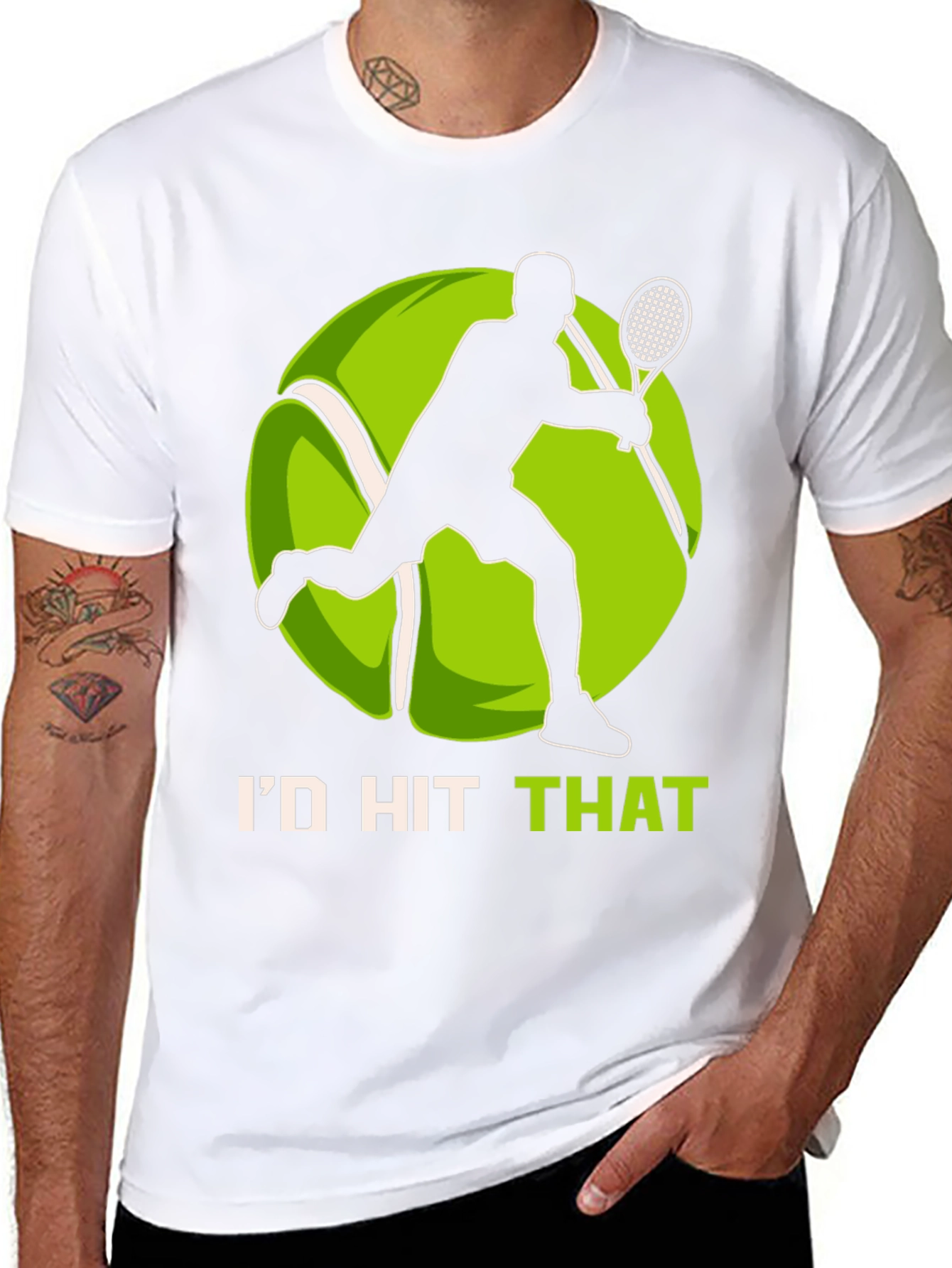 Id Hit That Tennis T-Shirt