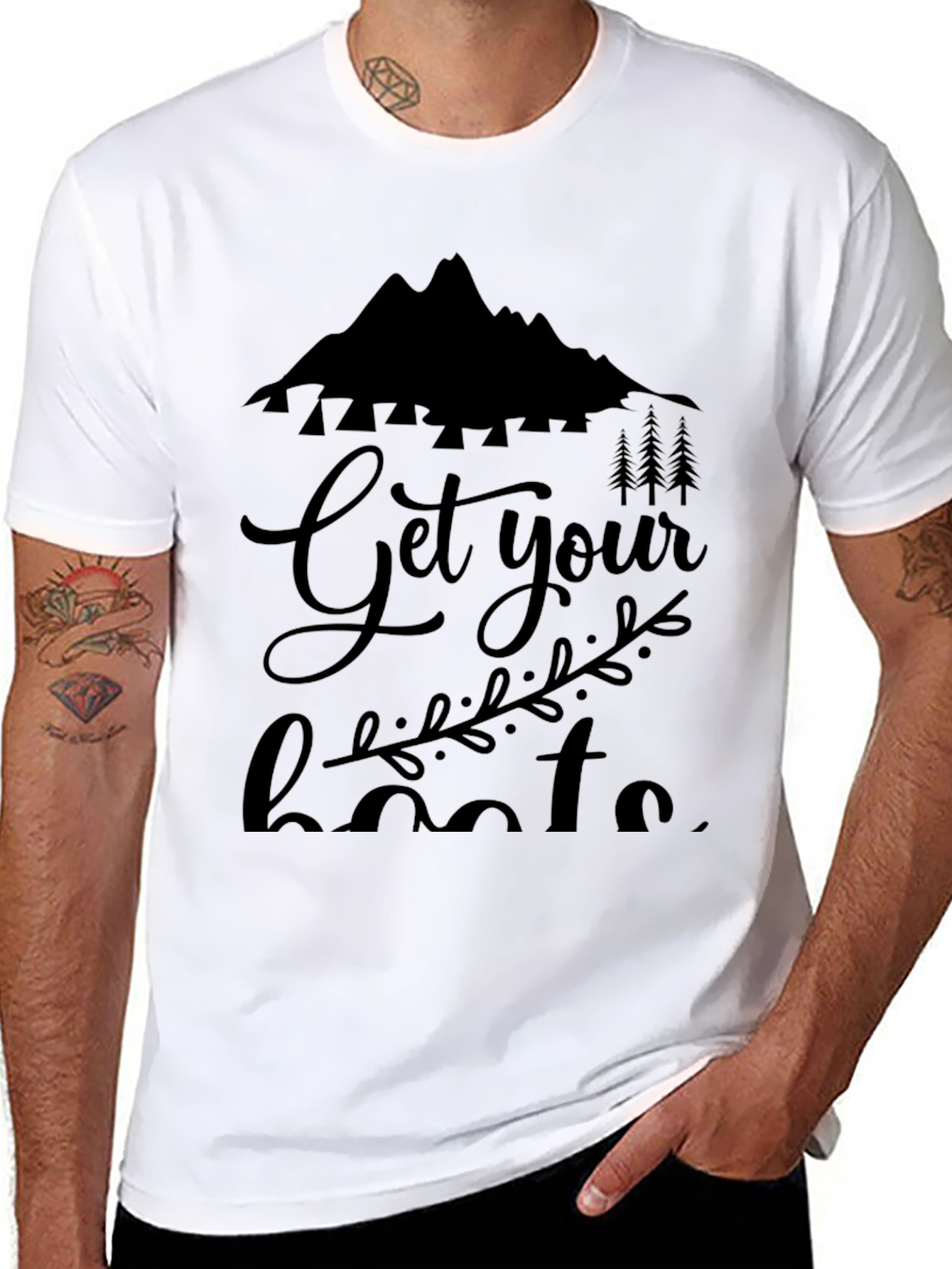 Get Your Boots On Graphic Tee