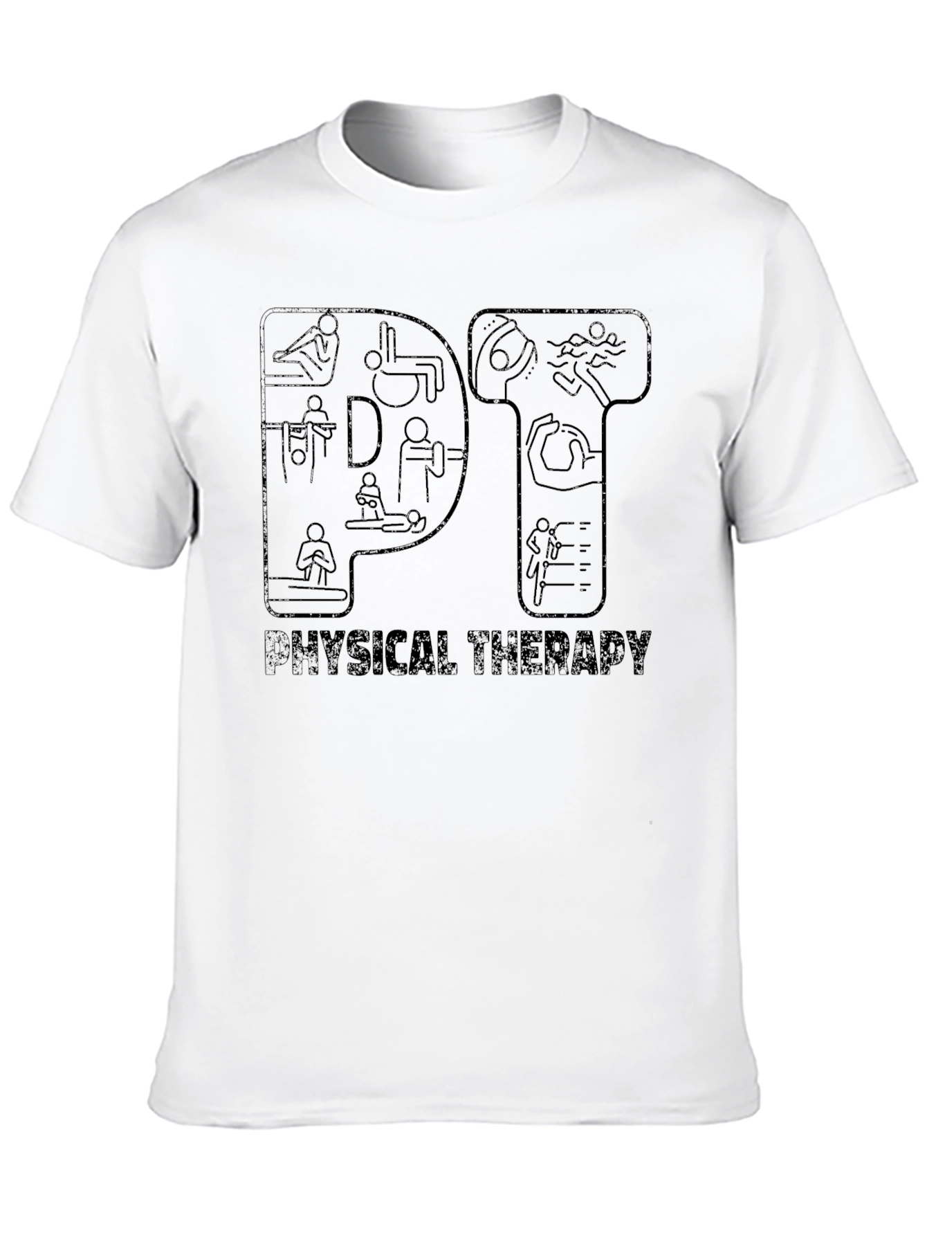 Physical Therapy Tee - Black