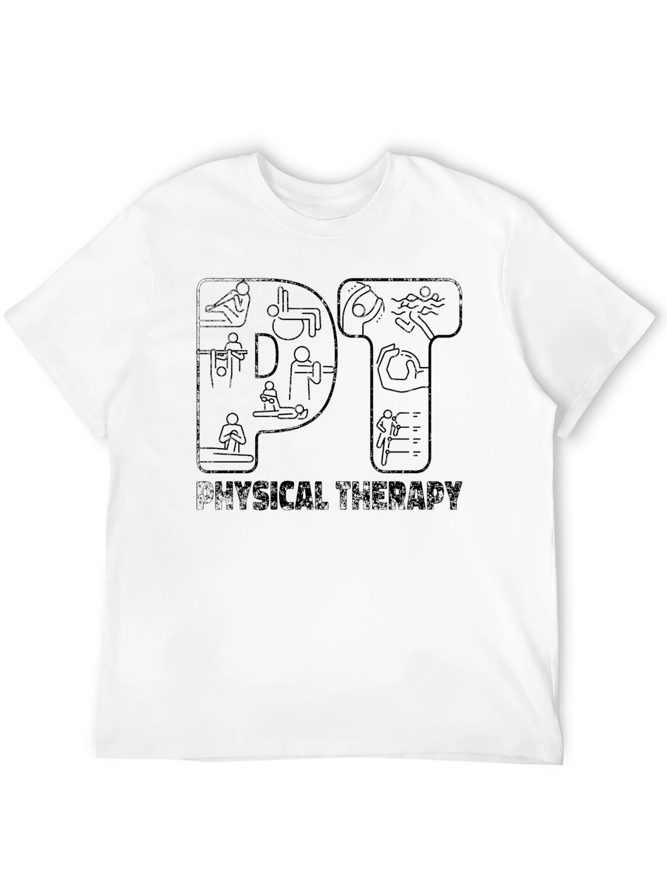Physical Therapy Tee - Black