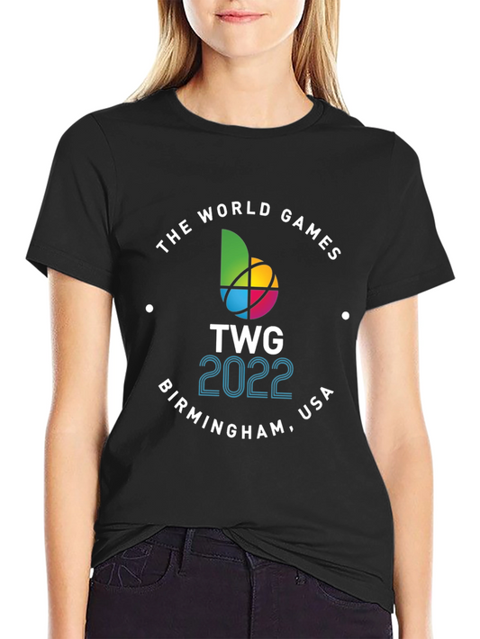 The World Games 2022 Birmingham USA Black T-Shirt