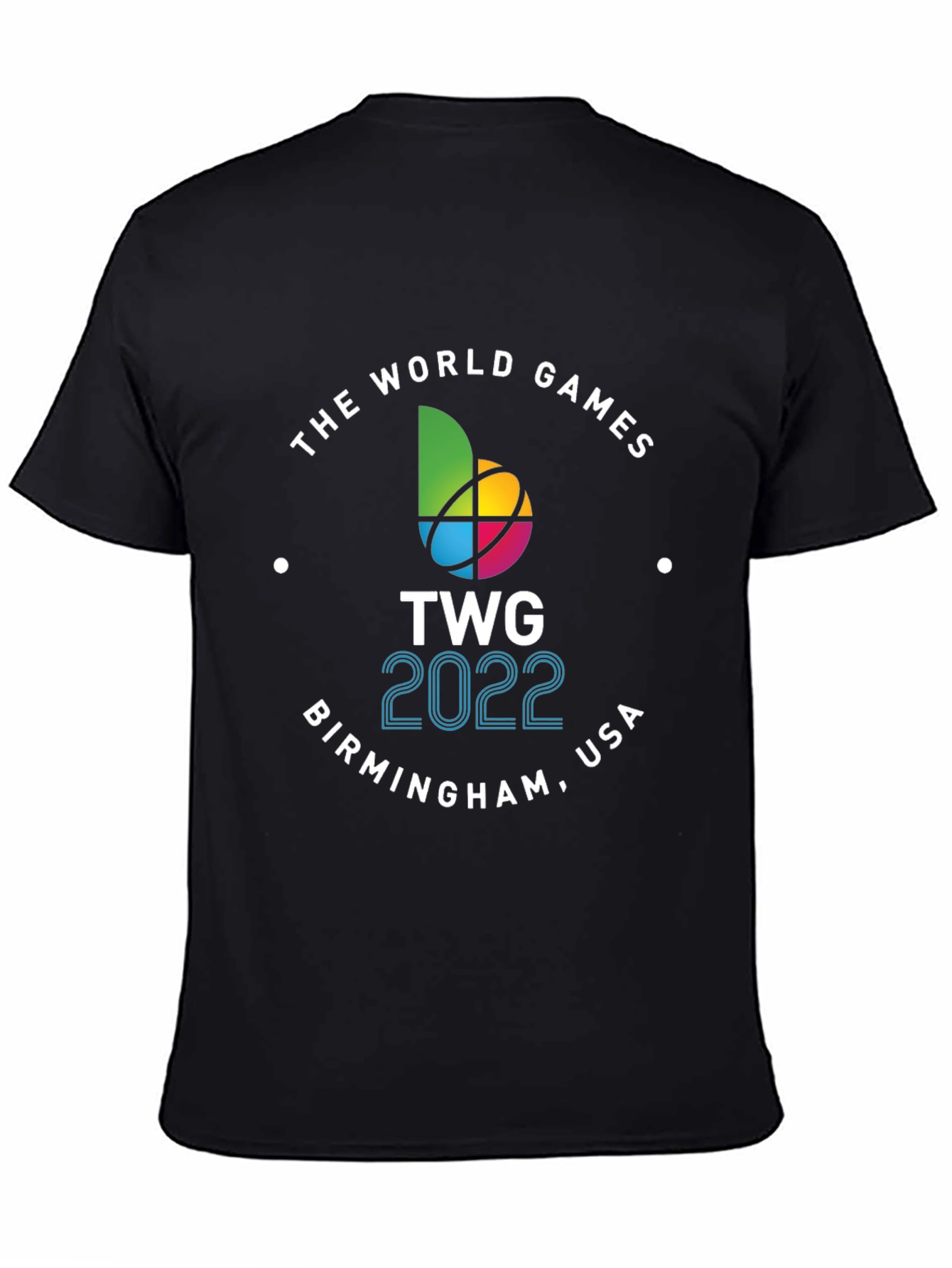 The World Games 2022 Birmingham USA Black T-Shirt