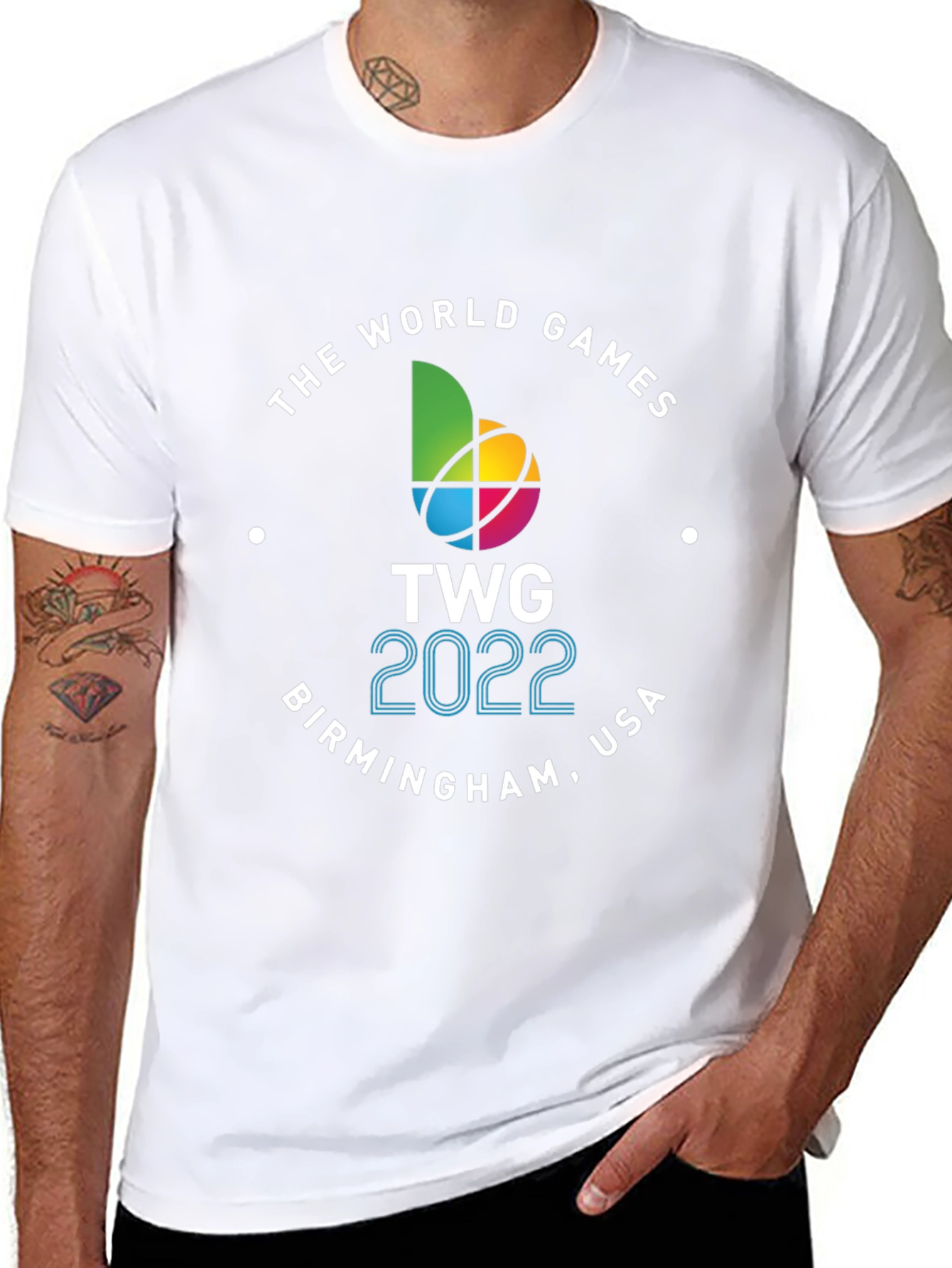 The World Games 2022 Birmingham USA Black T-Shirt