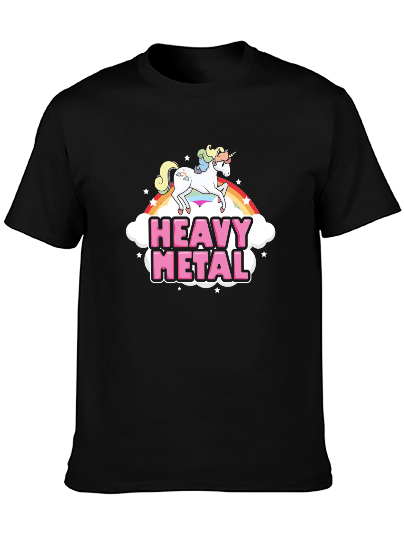 Heavy Metal Unicorn Graphic Tee