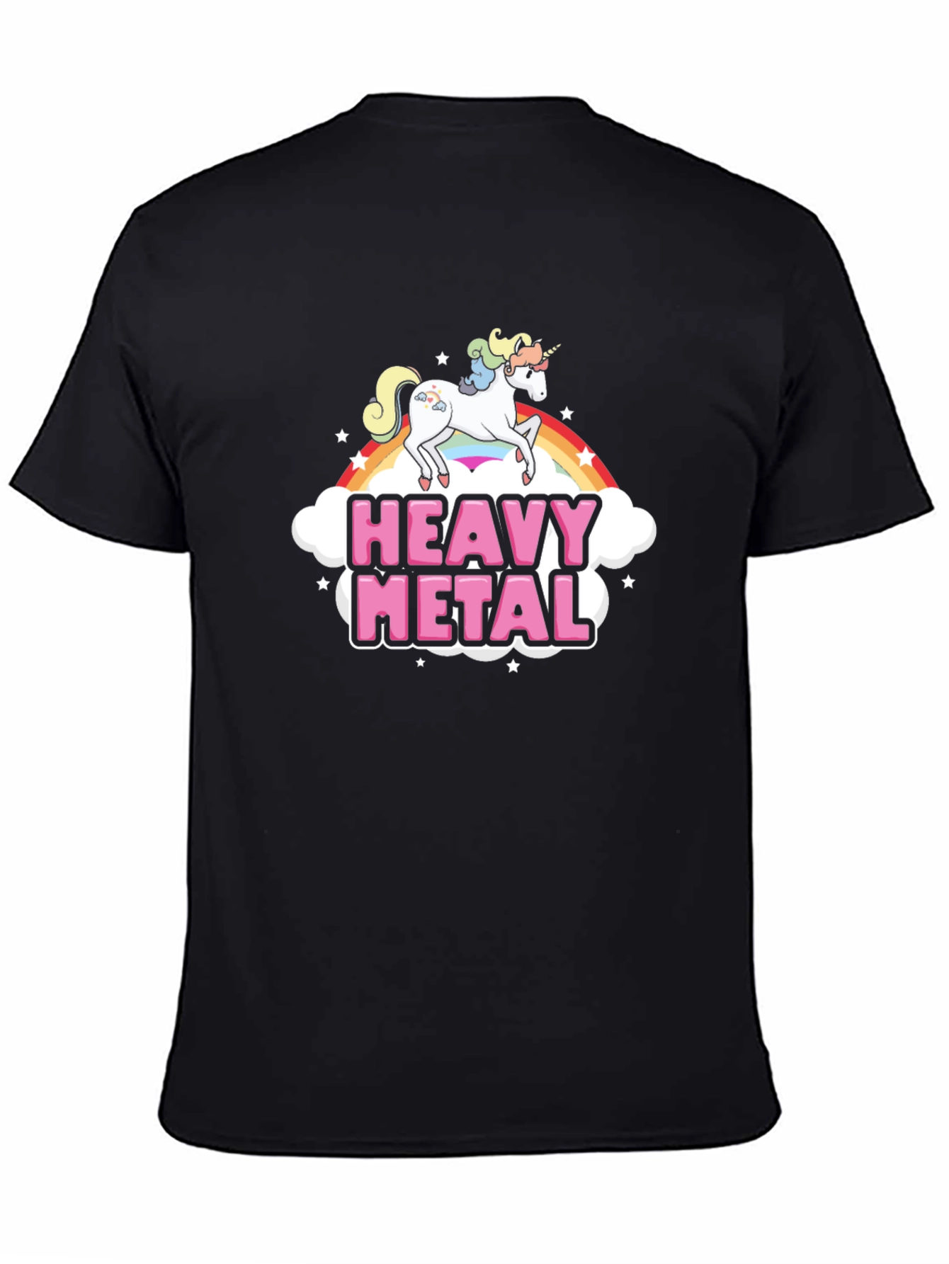 Heavy Metal Unicorn Graphic Tee