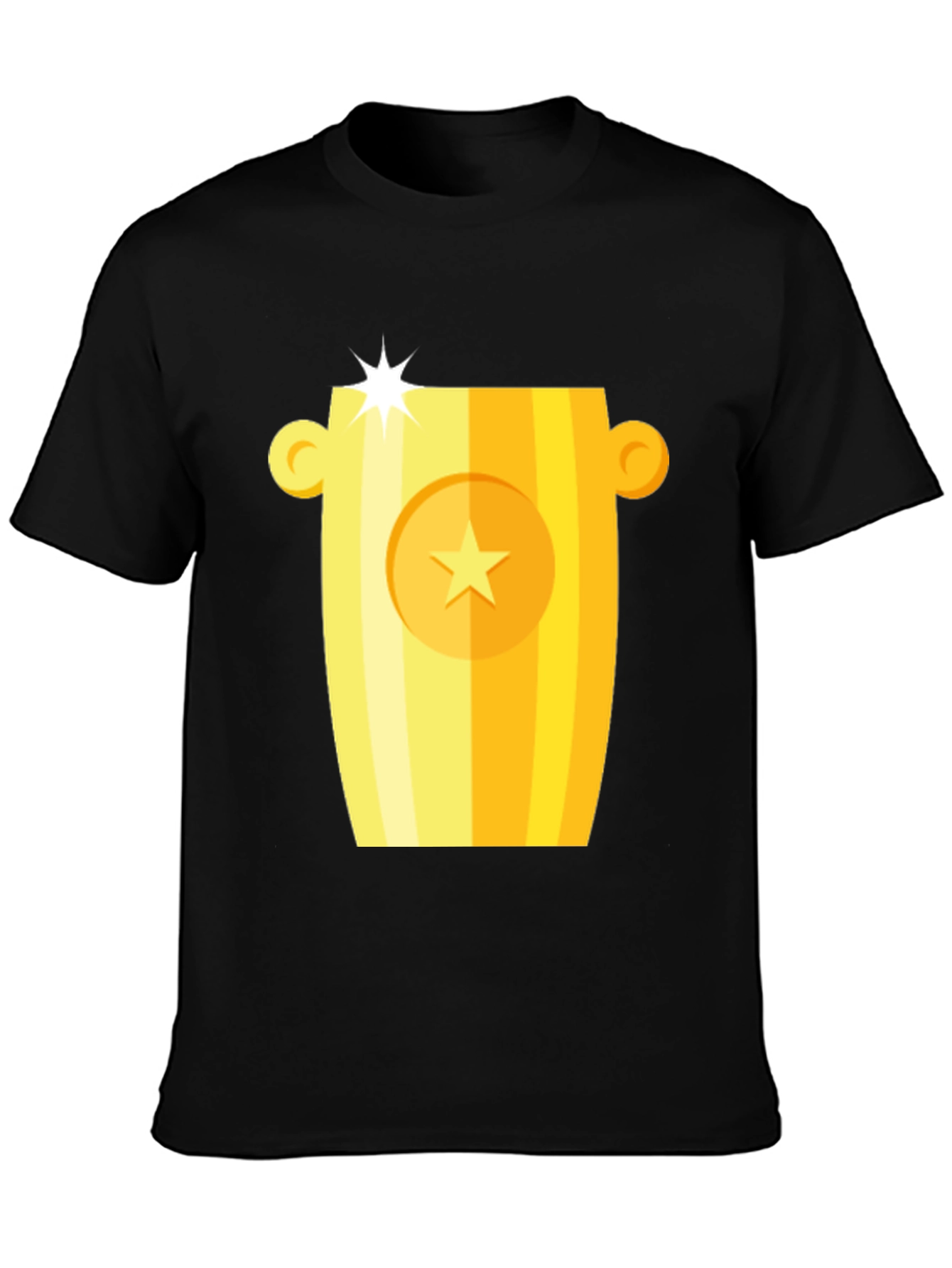 Golden Trophy Graphic T-Shirt