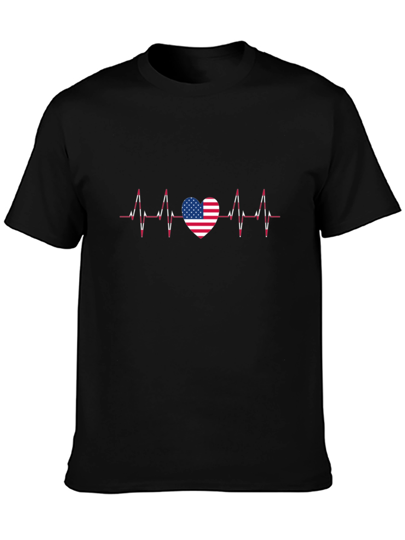 American Heartbeat Patriotic T-Shirt