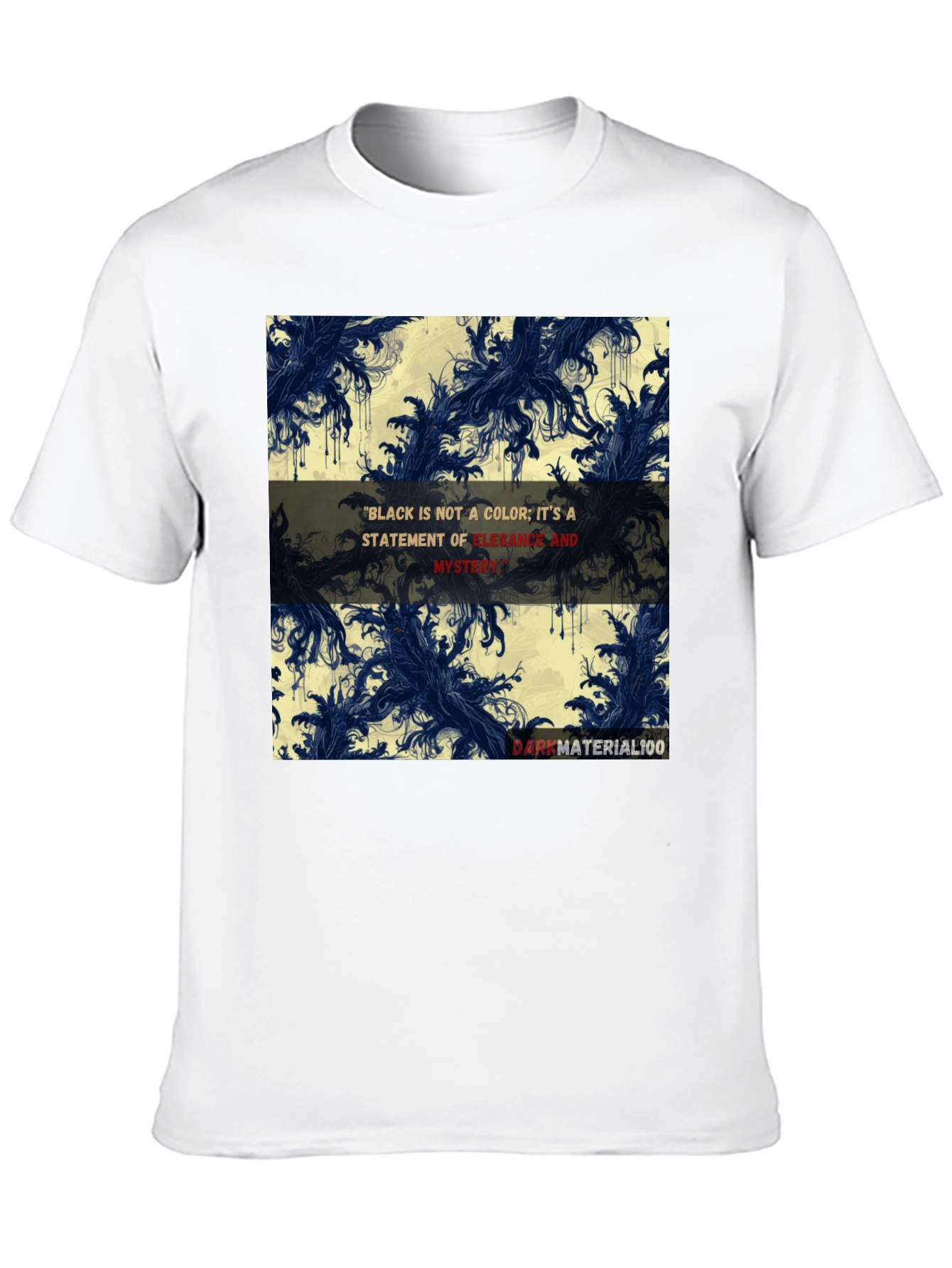 Elegant Black Graphic T-Shirt