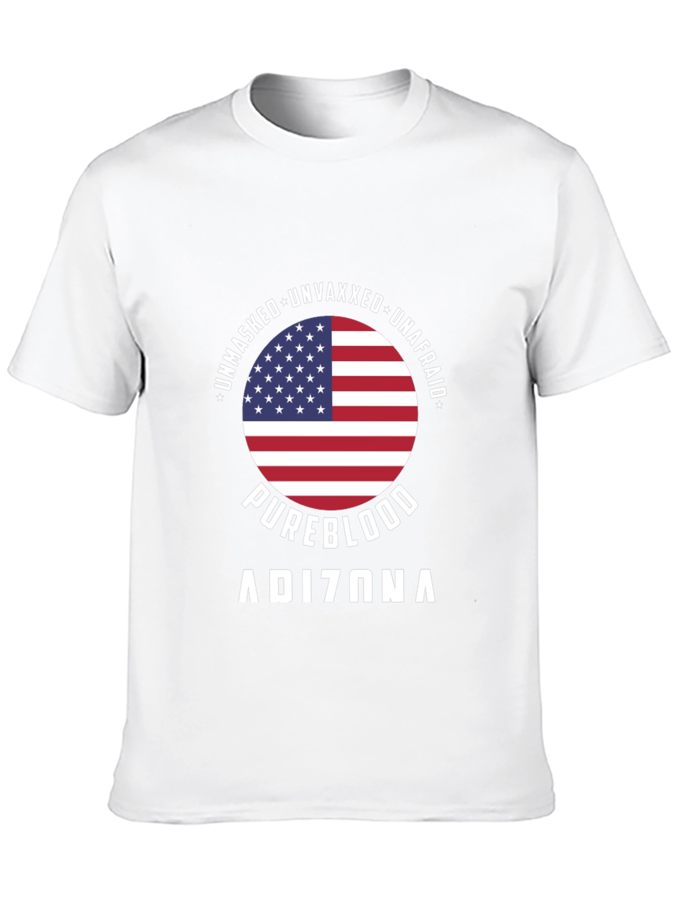 Unmasked Unvaxxed Pureblood Graphic Tee