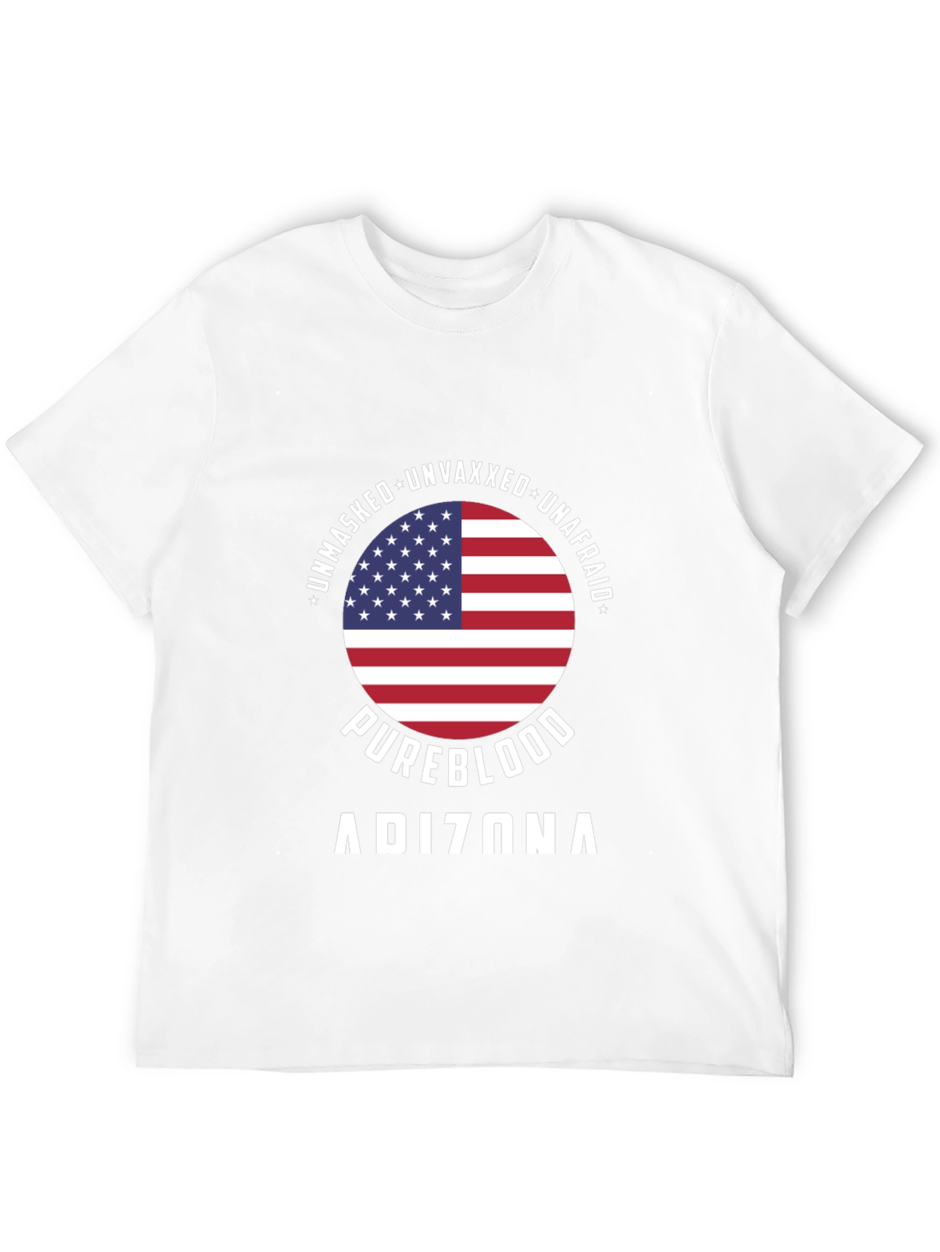 Unmasked Unvaxxed Pureblood Graphic Tee
